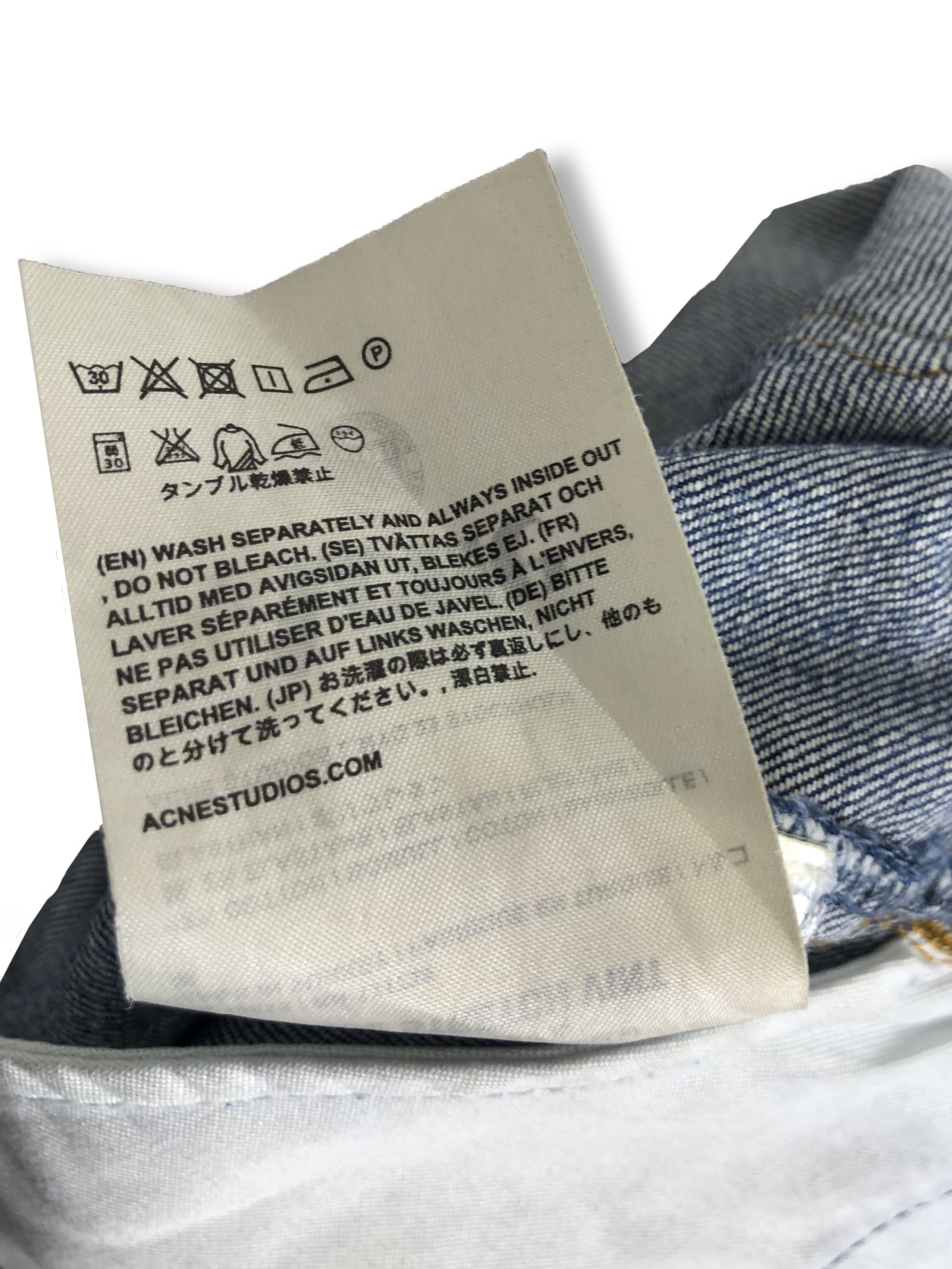 Acne Studios Vintage ACNE STUDIOS Blue Denim Custom Shorts M97 Size US 32 / EU 48 - 10 Thumbnail