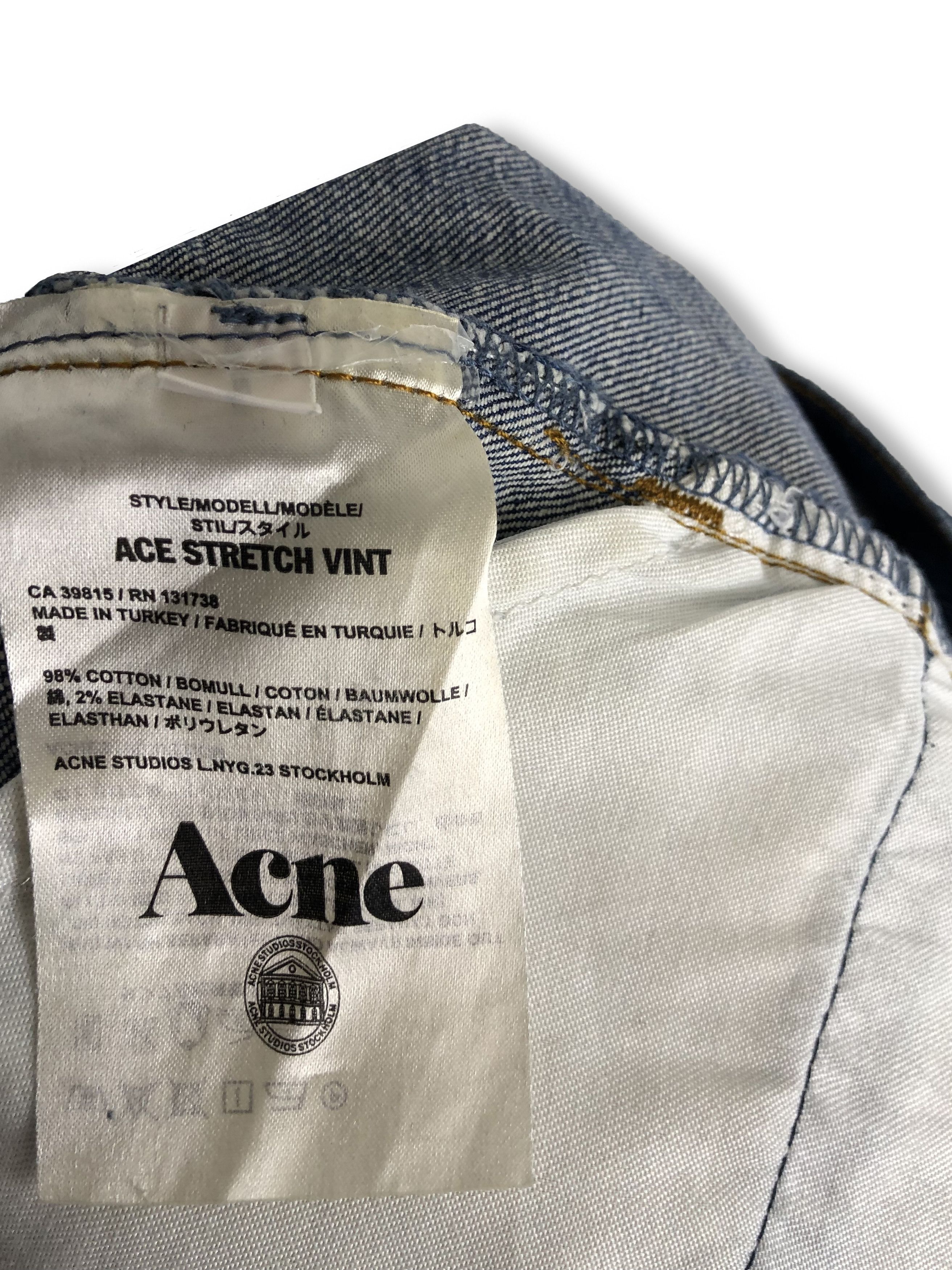 Acne Studios Vintage ACNE STUDIOS Blue Denim Custom Shorts M97 Size US 32 / EU 48 - 9 Thumbnail