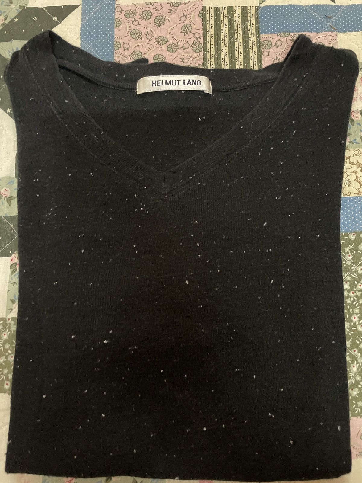 Helmut Lang Archival Helmut Lang basic v-neck cotton wool menswear JPN Size US S / EU 44-46 / 1 - 4 Thumbnail