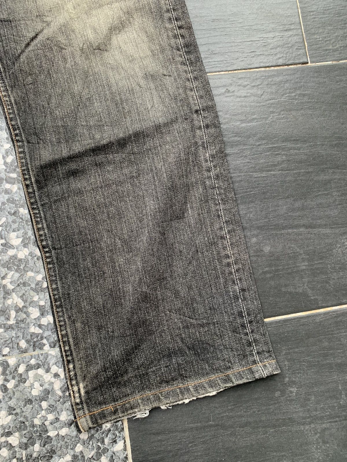 Big John Vintage Big John Distressed Denim Size US 37 - 3 Thumbnail