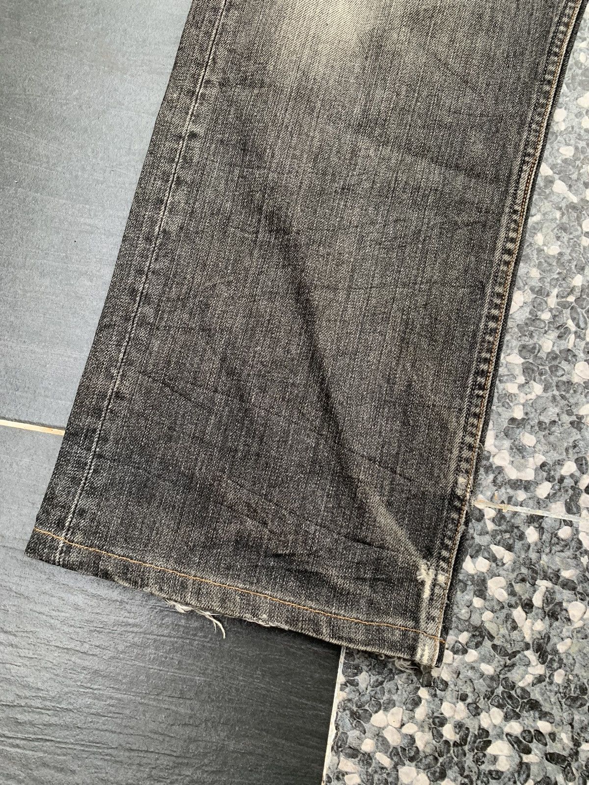Big John Vintage Big John Distressed Denim Size US 37 - 2 Thumbnail