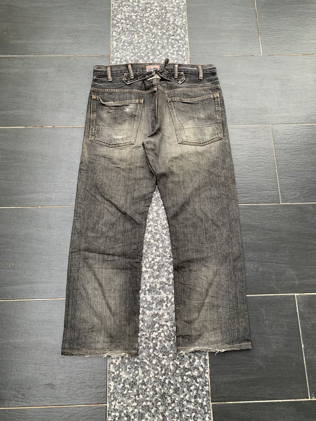 Big John Vintage Big John Distressed Denim Size US 37 - 8 Thumbnail