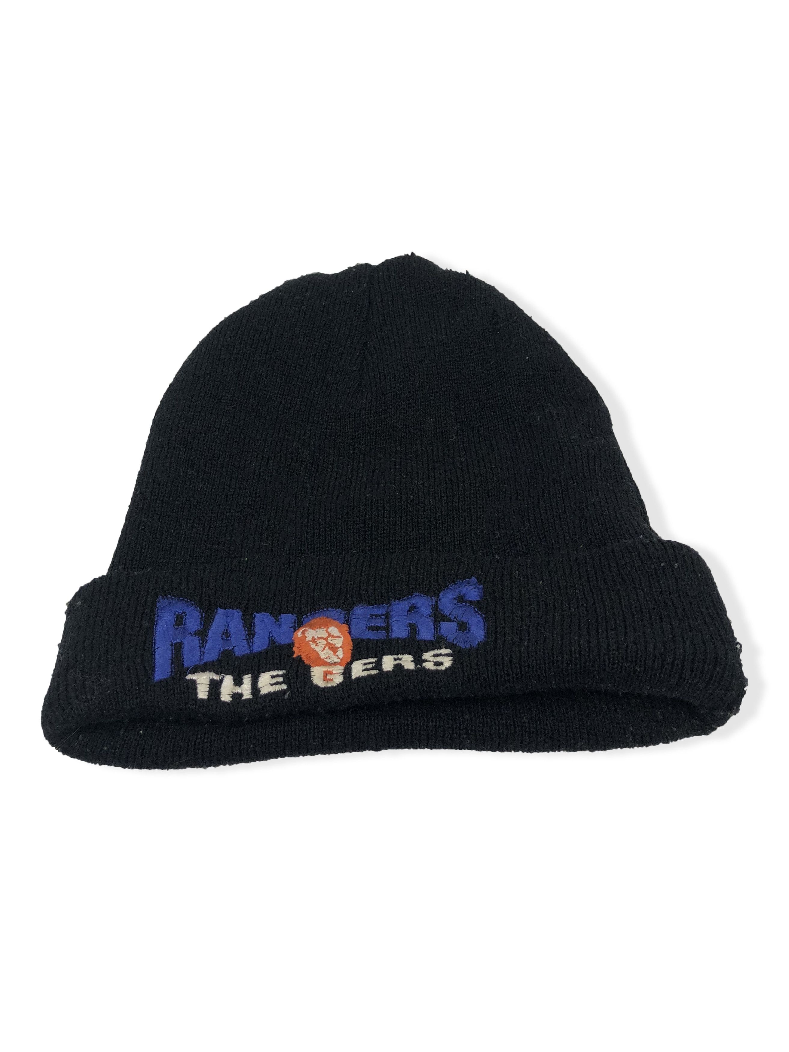 Hat Club Vintage RANGERS Black Beanie M196 Size ONE SIZE - 1 Thumbnail
