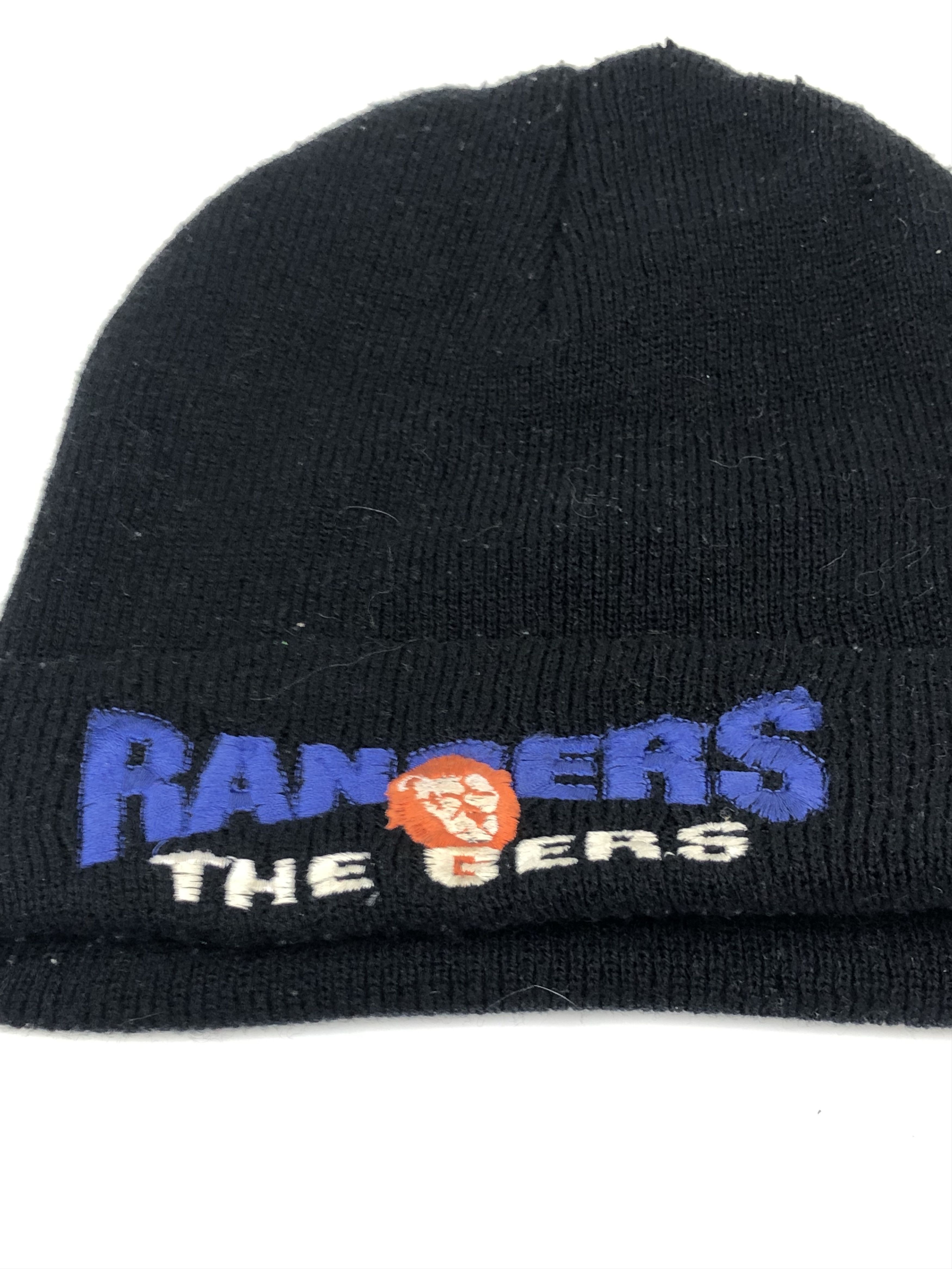 Hat Club Vintage RANGERS Black Beanie M196 Size ONE SIZE - 2 Thumbnail