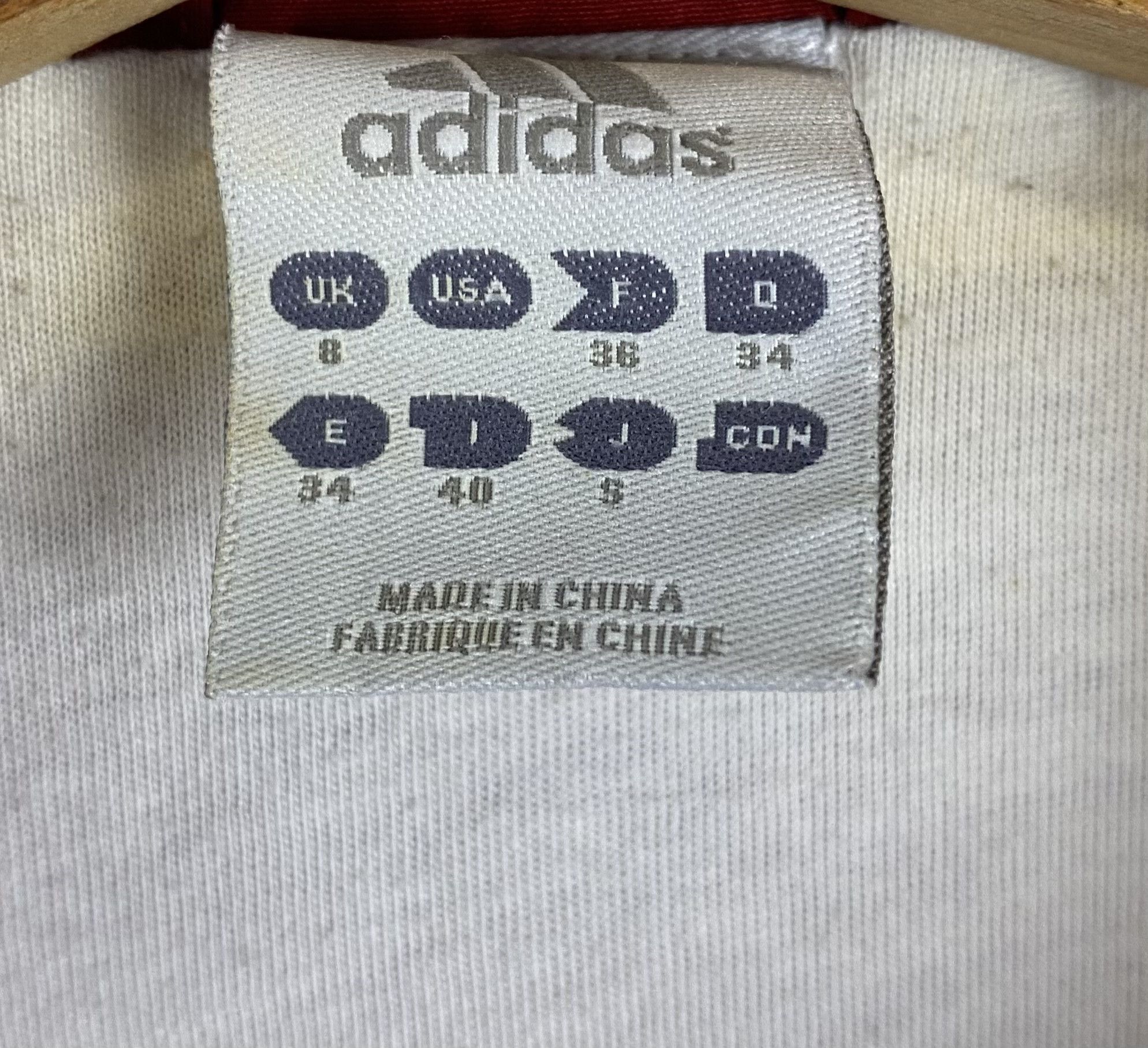 Adidas 2003 Vintage ADIDAS Red Windbreaker M313 Size US S / EU 44-46 / 1 - 8 Thumbnail