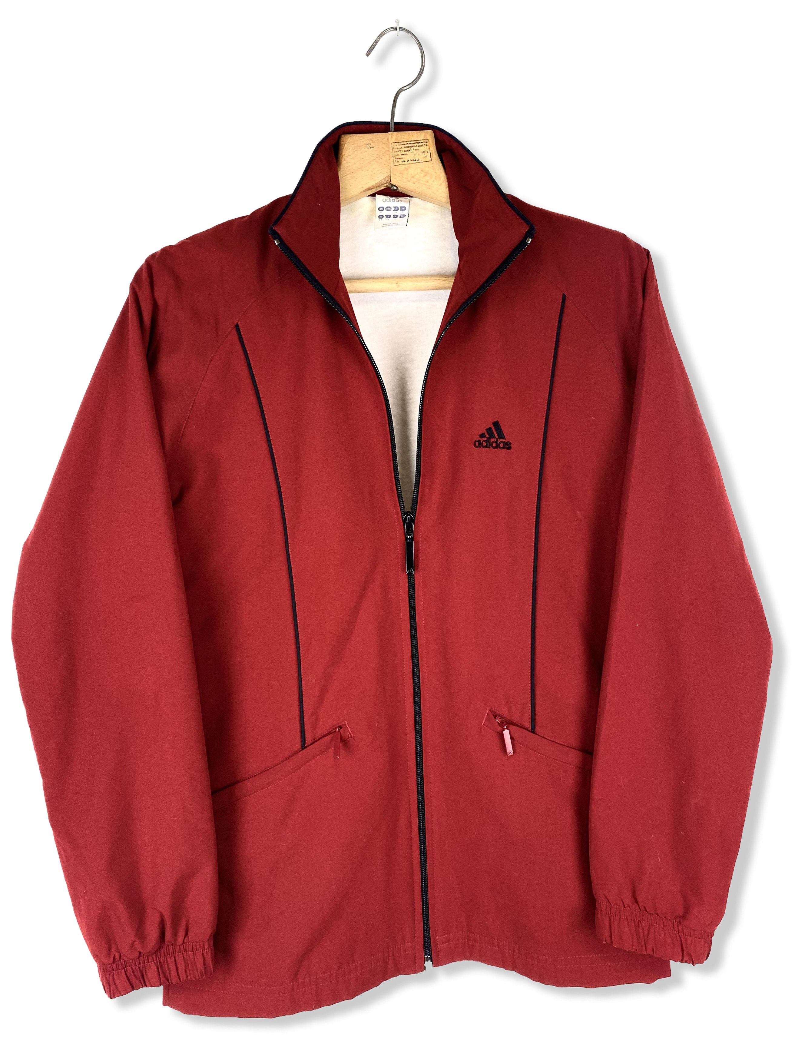 Adidas 2003 Vintage ADIDAS Red Windbreaker M313 Size US S / EU 44-46 / 1 - 7 Thumbnail