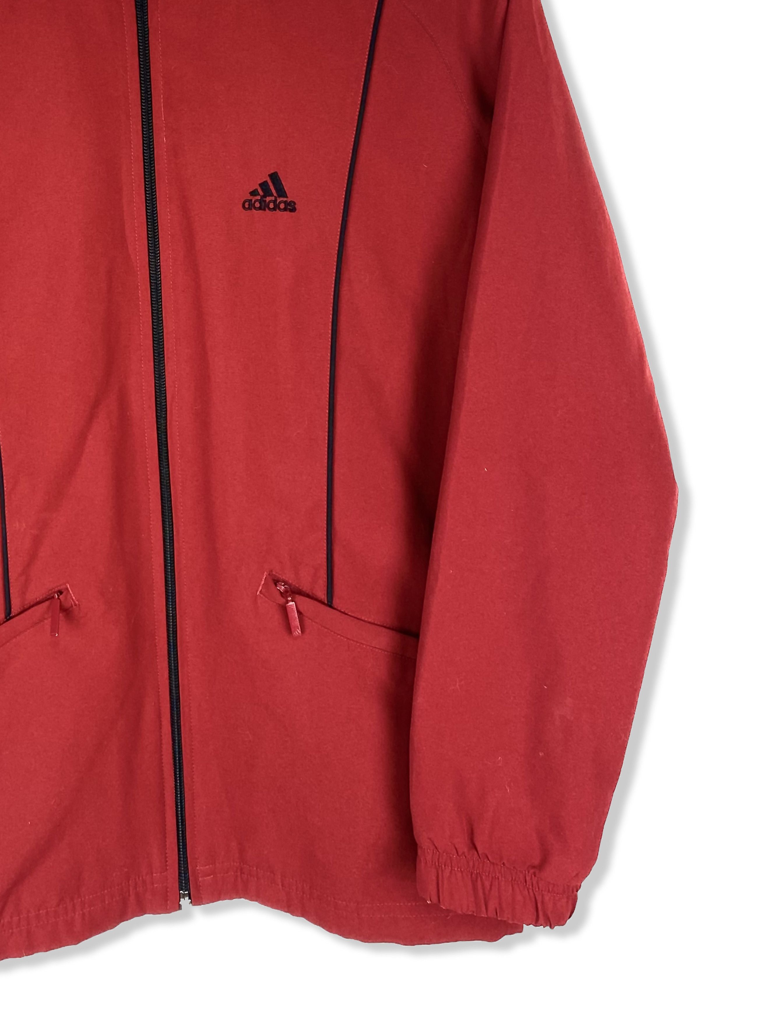 Adidas 2003 Vintage ADIDAS Red Windbreaker M313 Size US S / EU 44-46 / 1 - 2 Thumbnail