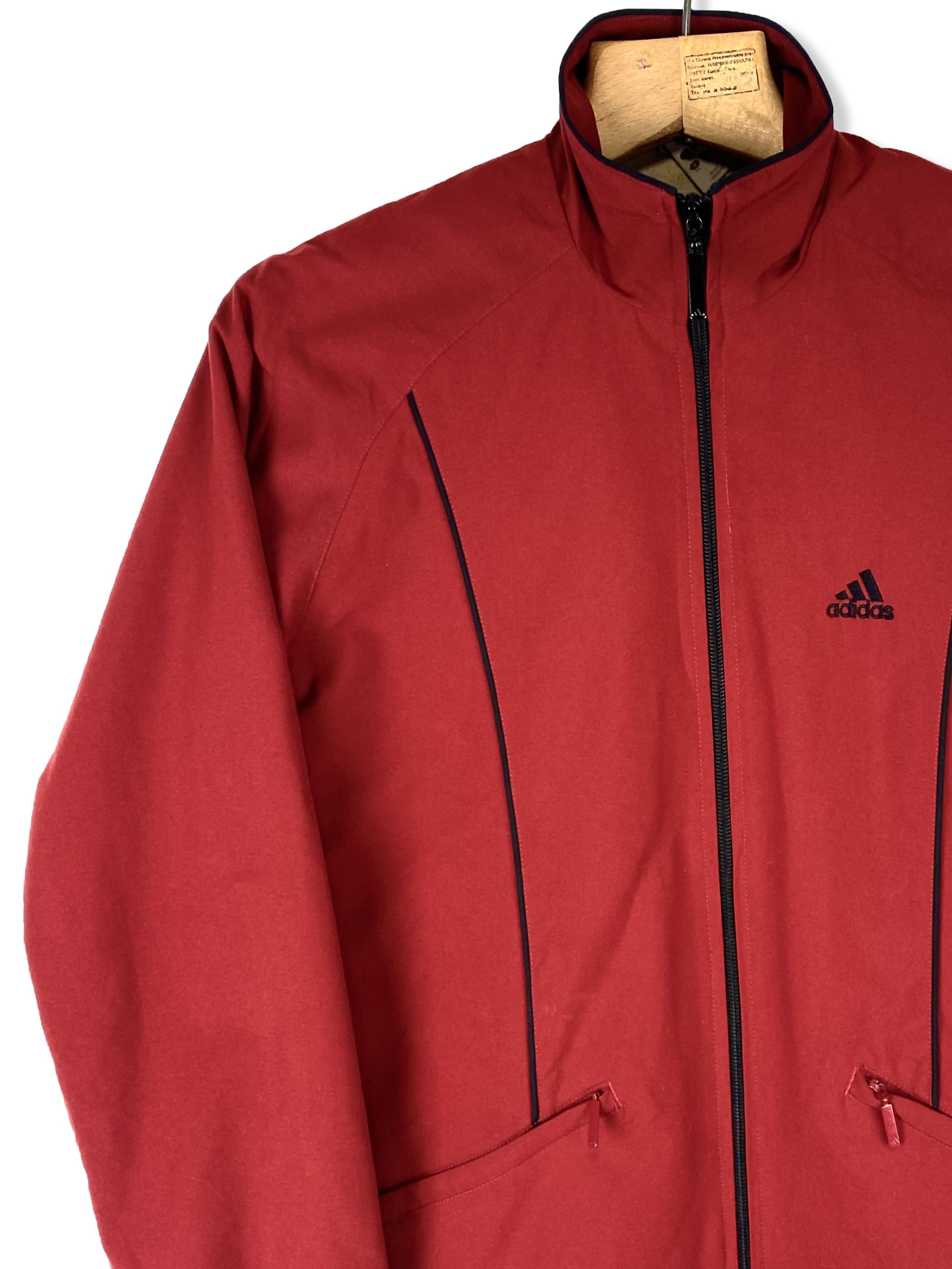 Adidas 2003 Vintage ADIDAS Red Windbreaker M313 Size US S / EU 44-46 / 1 - 3 Thumbnail