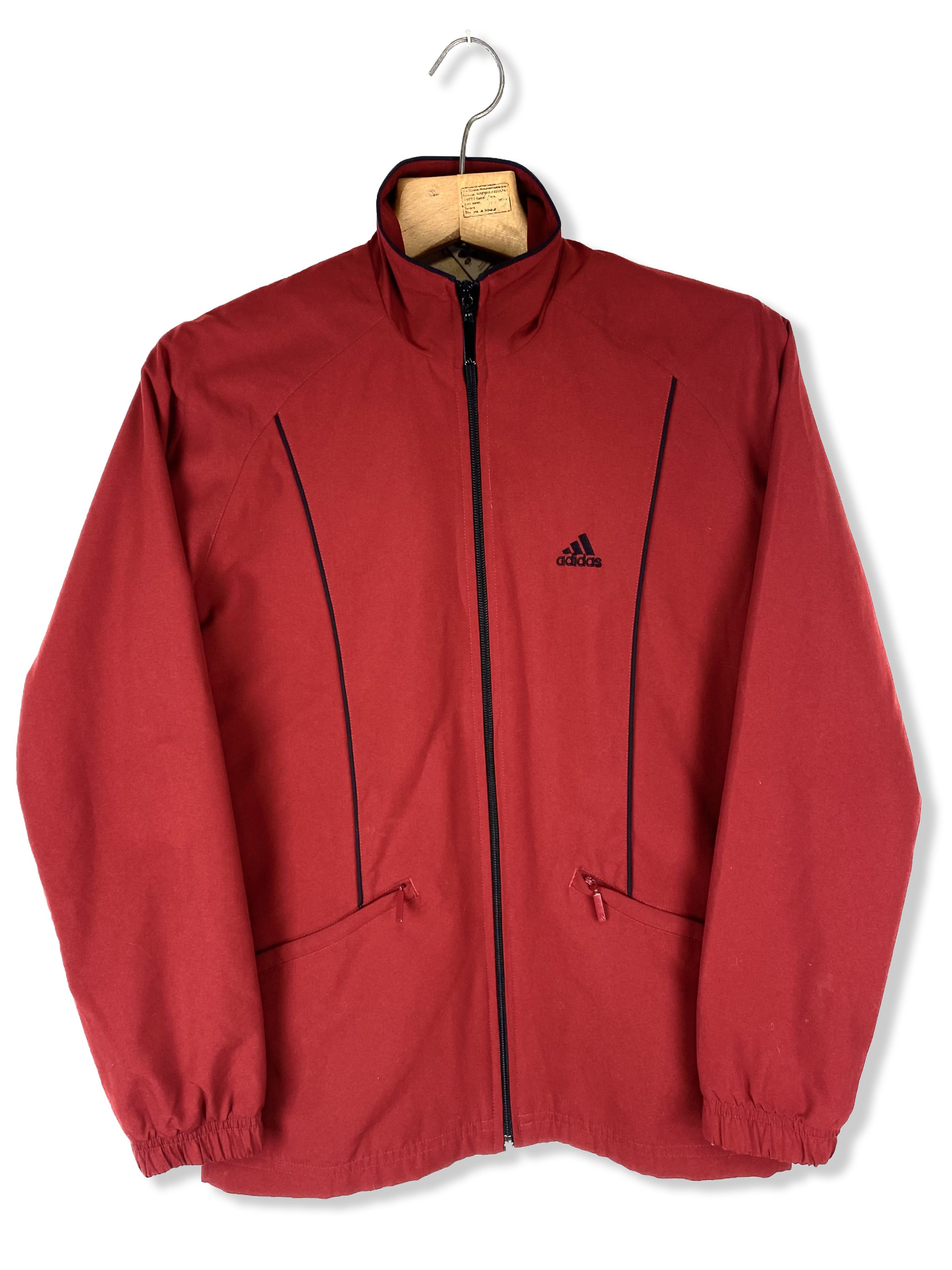 Adidas 2003 Vintage ADIDAS Red Windbreaker M313 Size US S / EU 44-46 / 1 - 1 Thumbnail