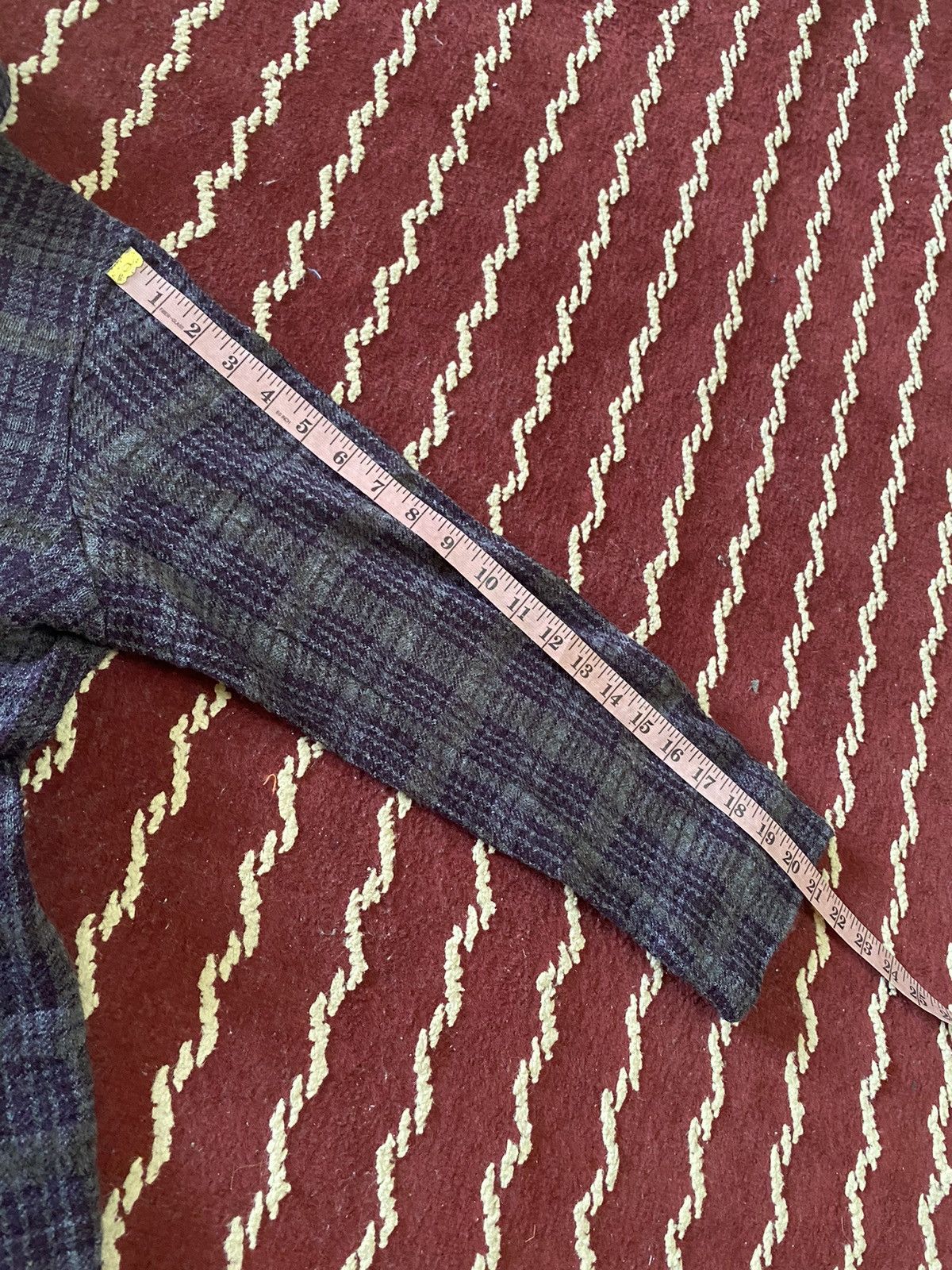 Designer × Issey Miyake × Japanese Brand Plantation By Issey Miyake Plaid Shirt Size M / US 6-8 / IT 42-44 - 9 Thumbnail
