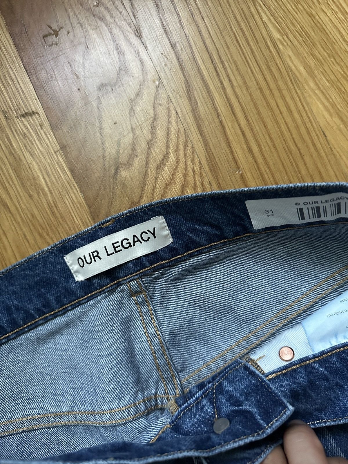Our Legacy Our Legacy Third Cut Jeans Size US 32 / EU 48 - 3 Thumbnail