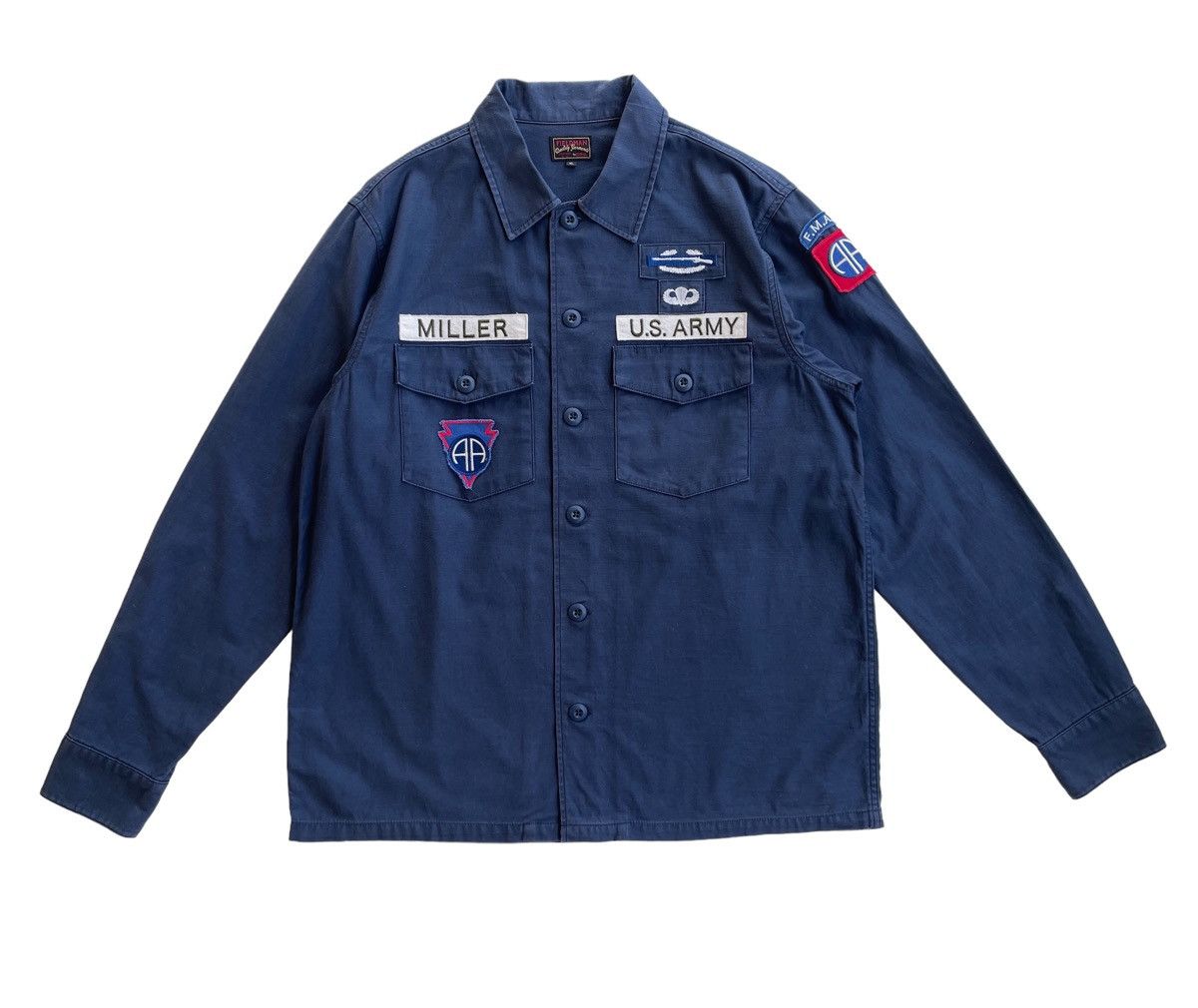 Vintage Fieldman U.S.Army Airbone Military Edwin Shirts