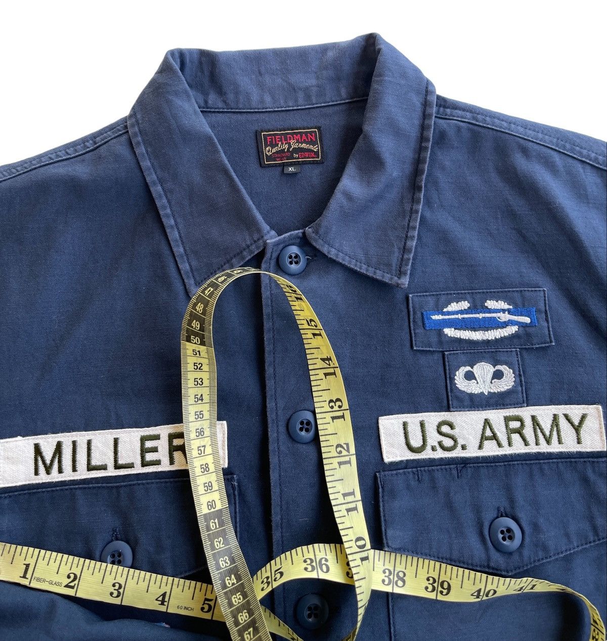 Vintage Fieldman U.S.Army Airbone Military Edwin Shirts