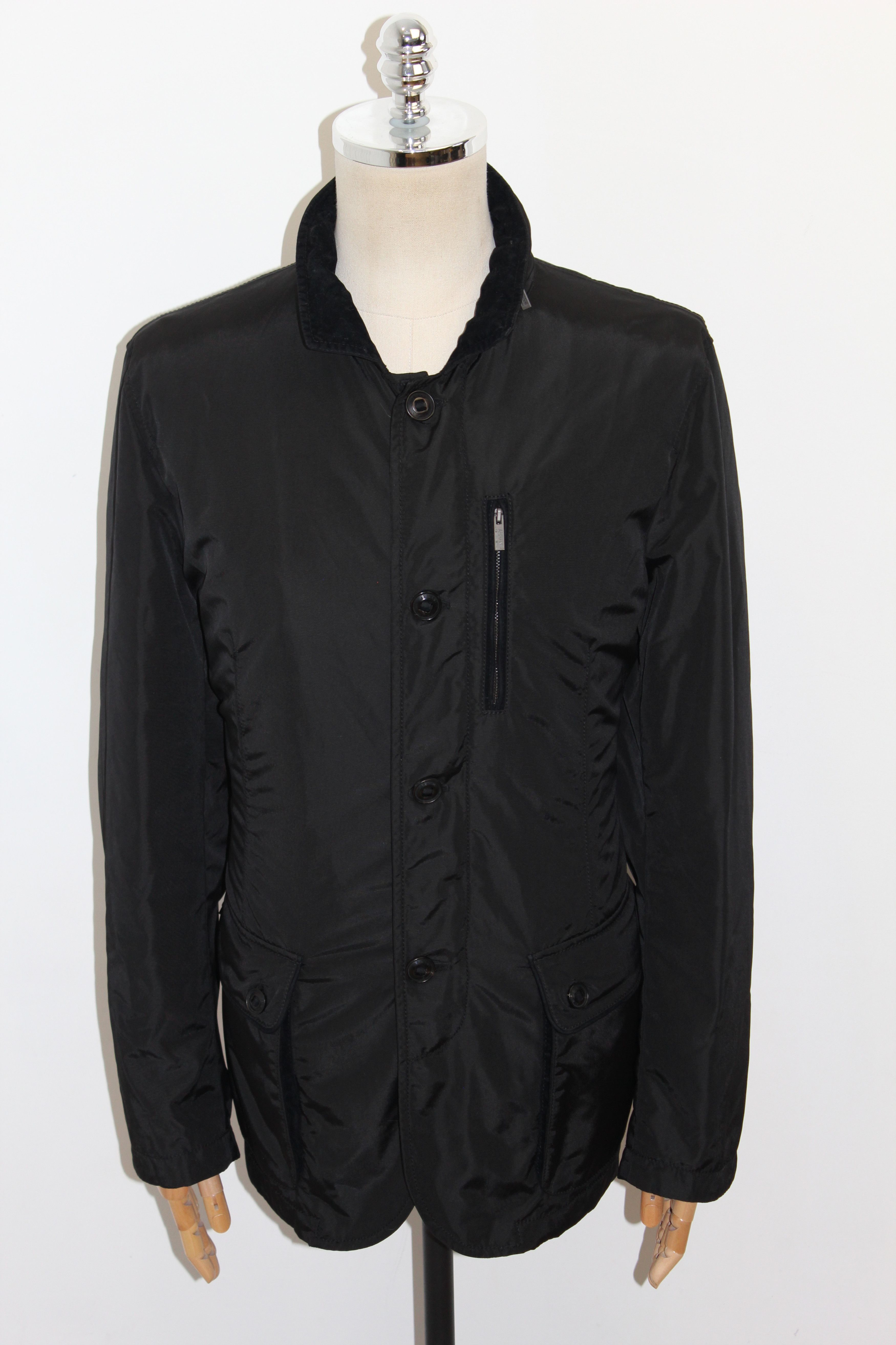 Armani Exchange ARMANI COLLEZIONI Water Repellent Jacket Size US L / EU 52-54 / 3 - 2 Thumbnail