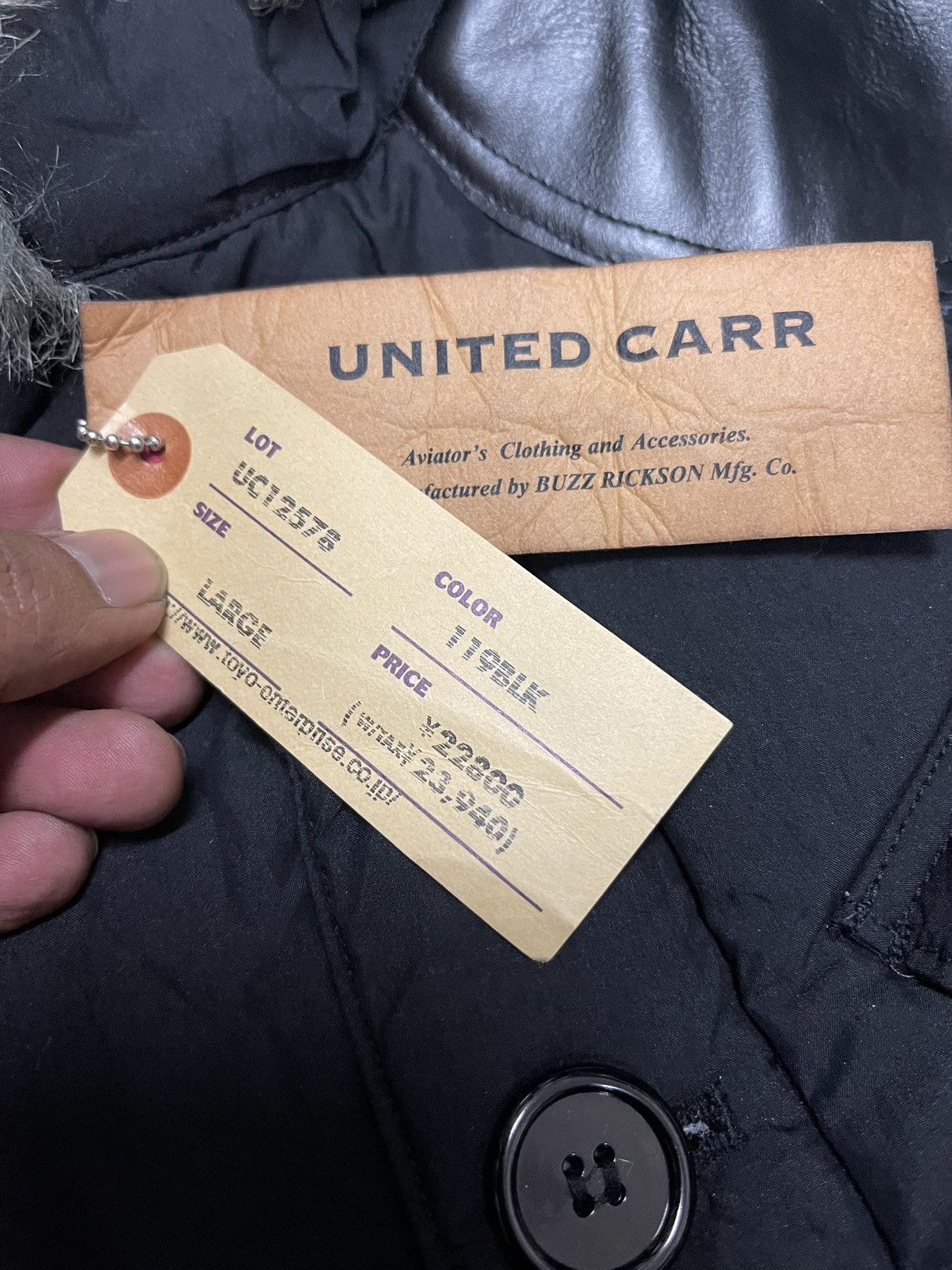 Buzz Rickson's United carr vest jacket by buzz rickson Size US M / EU 48-50 / 2 - 6 Thumbnail