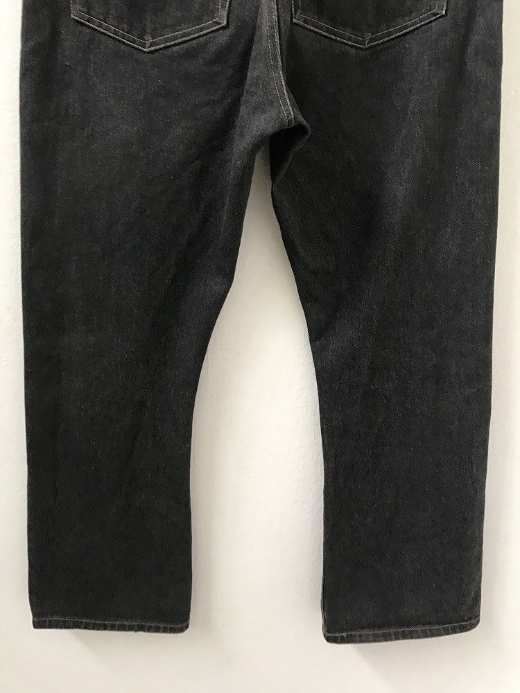 Yves Saint Laurent 👉🔥 YSL Saint Laurent Made in Macau Black Denim Jeans Size US 31 - 12 Thumbnail