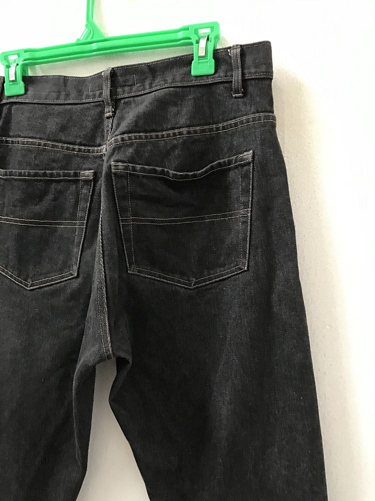 Yves Saint Laurent 👉🔥 YSL Saint Laurent Made in Macau Black Denim Jeans Size US 31 - 11 Thumbnail
