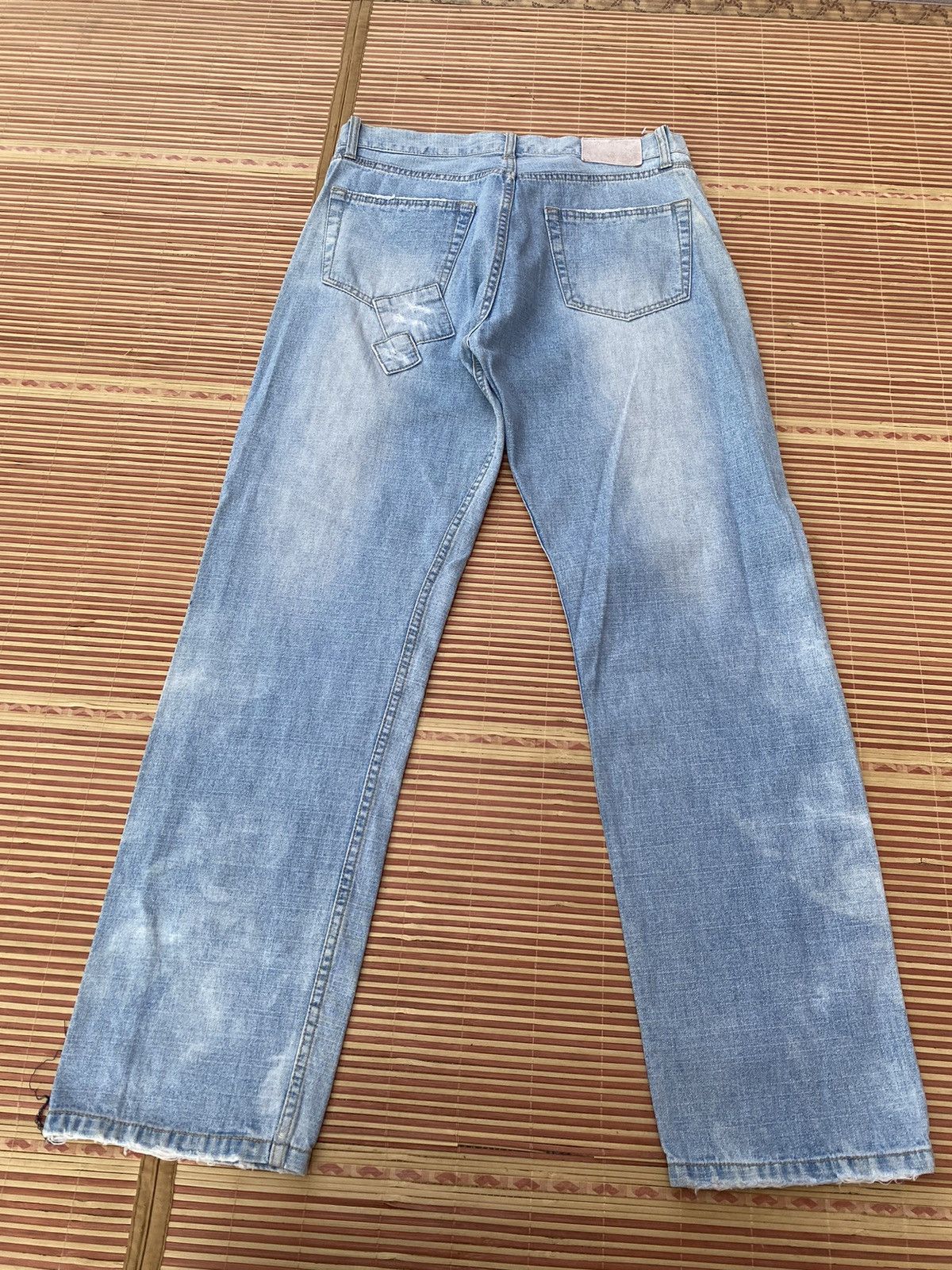 Japanese Brand Vintage Nylaus Hysteric Glamour Inspired Distressed Pant Size US 34 / EU 50 - 2 Thumbnail