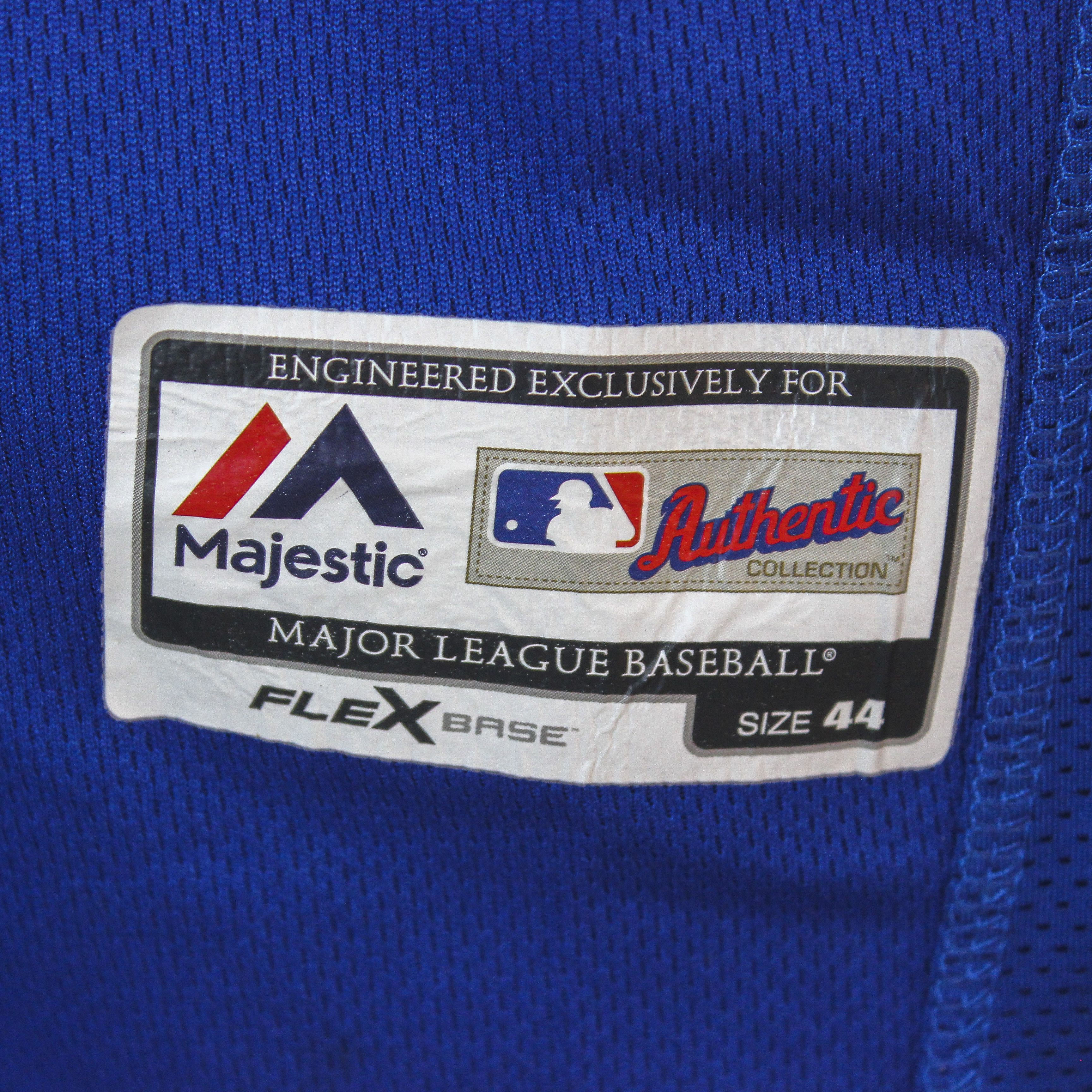 MLB × Majestic CHICAGO CUBS shirt #22 JASON HEYWARD 44 embroiderey jersey Size US XL / EU 56 / 4 - 4 Thumbnail