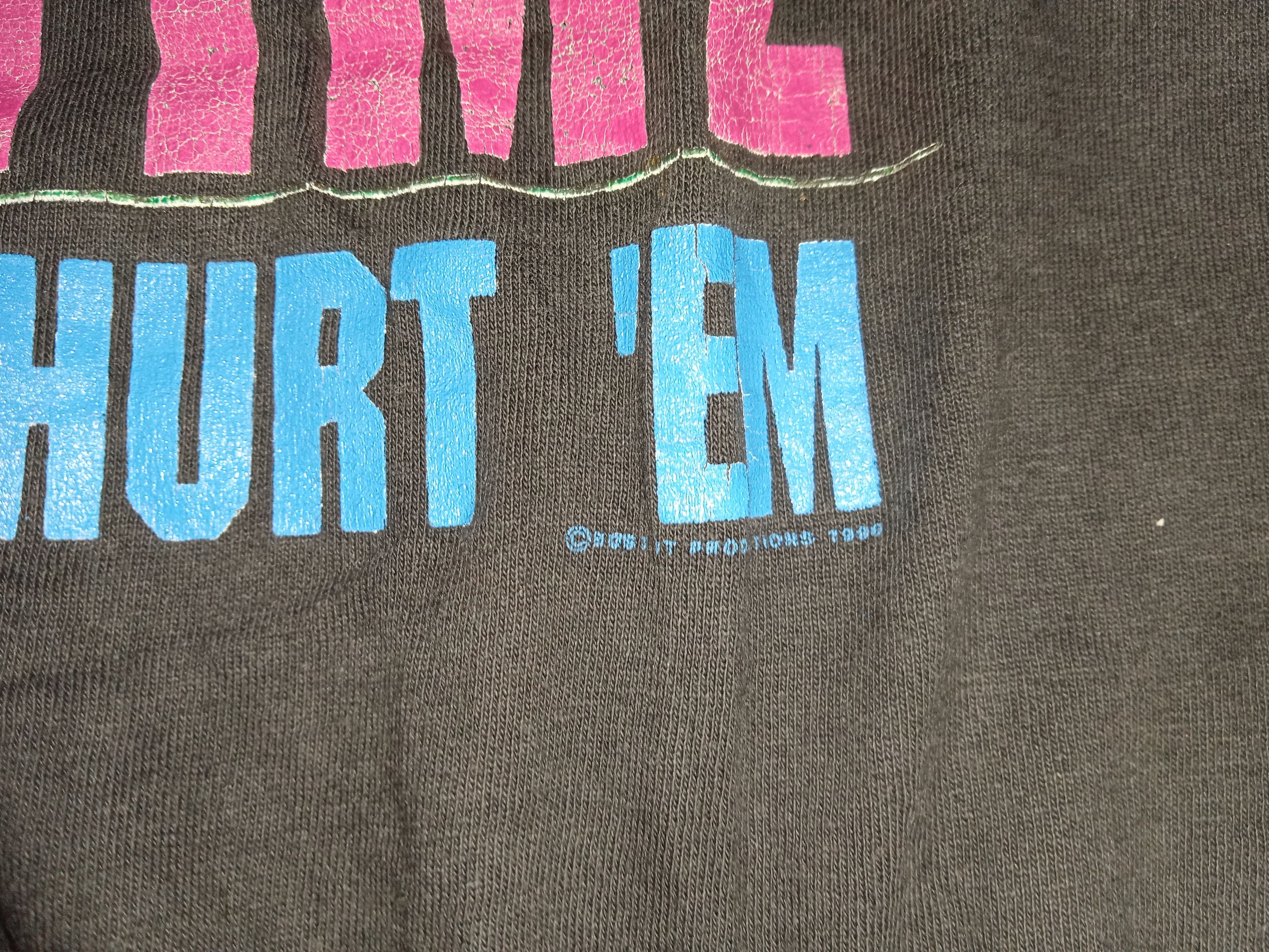 Vintage Vintage 90s MC Hammer 1991 T-Shirt Size US M / EU 48-50 / 2 - 3 Thumbnail