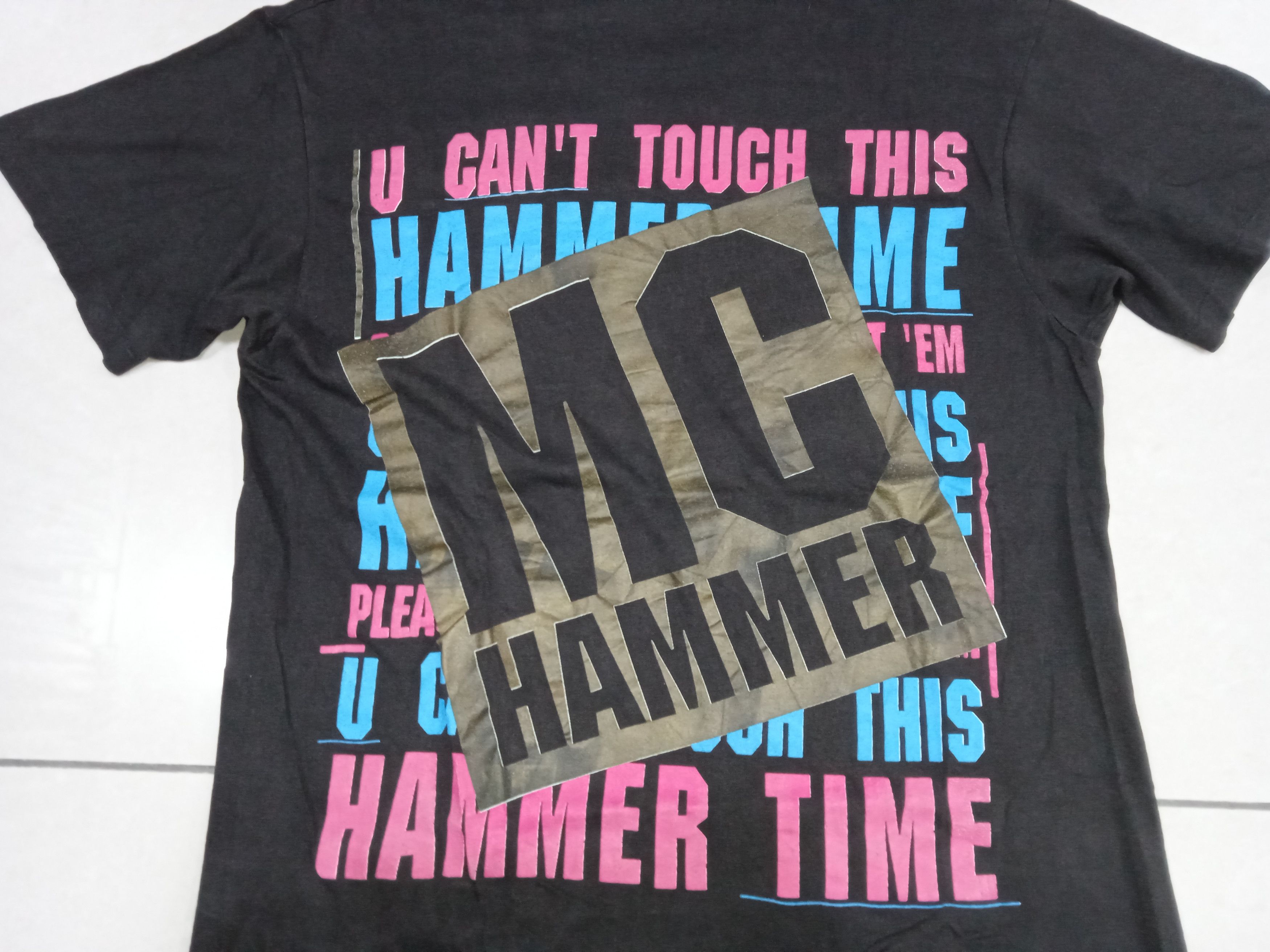 Vintage Vintage 90s MC Hammer 1991 T-Shirt Size US M / EU 48-50 / 2 - 6 Thumbnail