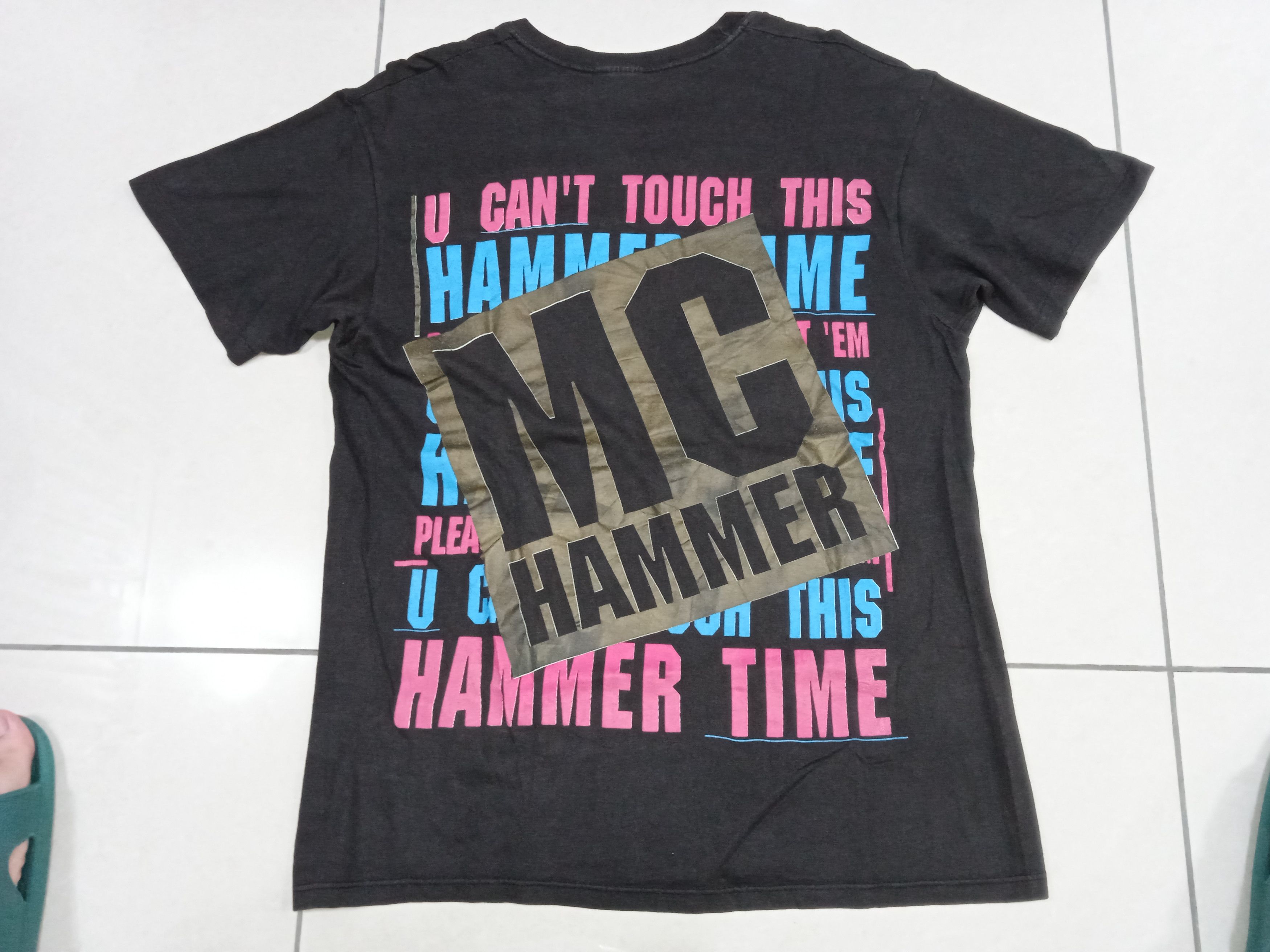 Vintage Vintage 90s MC Hammer 1991 T-Shirt Size US M / EU 48-50 / 2 - 5 Thumbnail