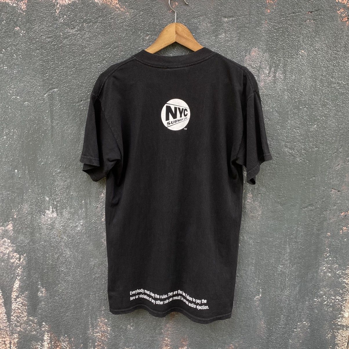 Vintage Vintage Faded Y2K Subway ERD GRUNGE TSHIRT Size US M / EU 48-50 / 2 - 3 Thumbnail