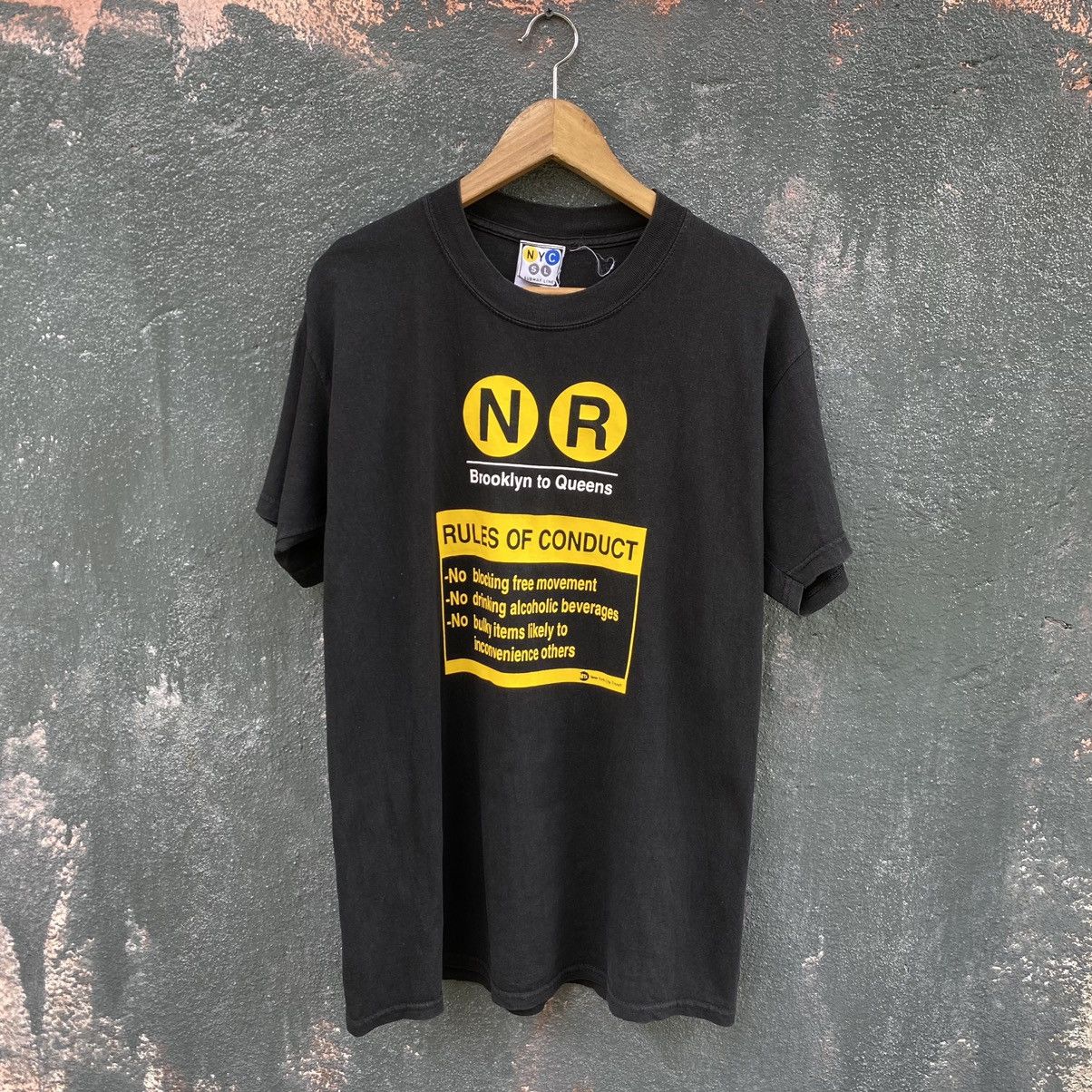 Vintage Vintage Faded Y2K Subway ERD GRUNGE TSHIRT Size US M / EU 48-50 / 2 - 2 Thumbnail