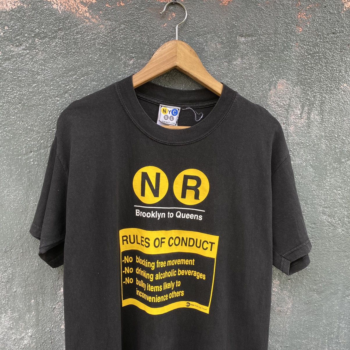 Vintage Vintage Faded Y2K Subway ERD GRUNGE TSHIRT Size US M / EU 48-50 / 2 - 1 Thumbnail