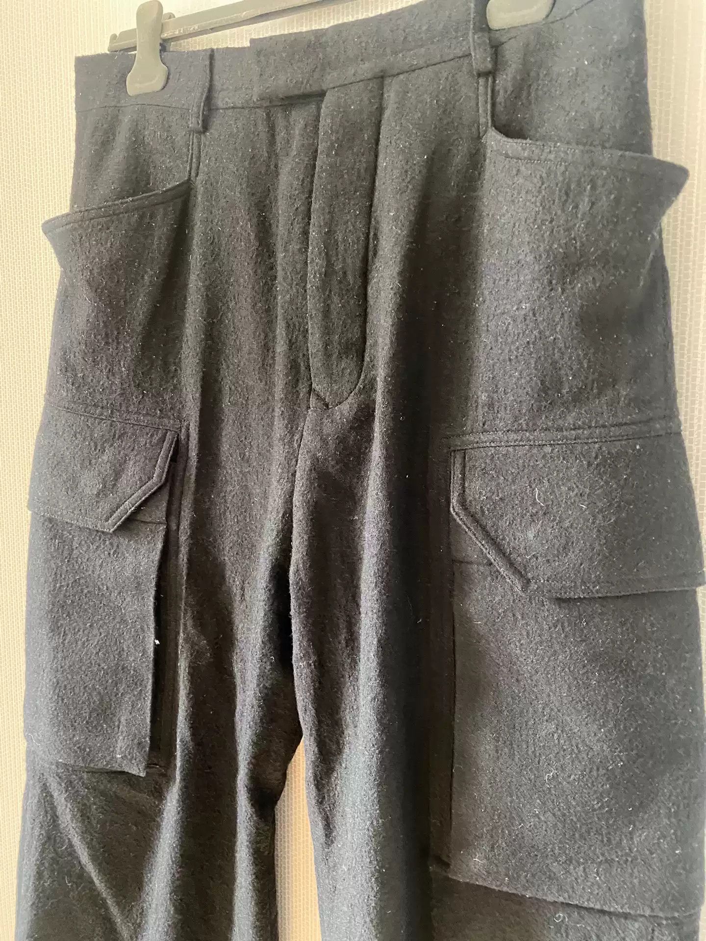 Rick Owens Rick Owens 21FW Gethsemane wide-leg trousers Size US 34 / EU 50 - 3 Thumbnail
