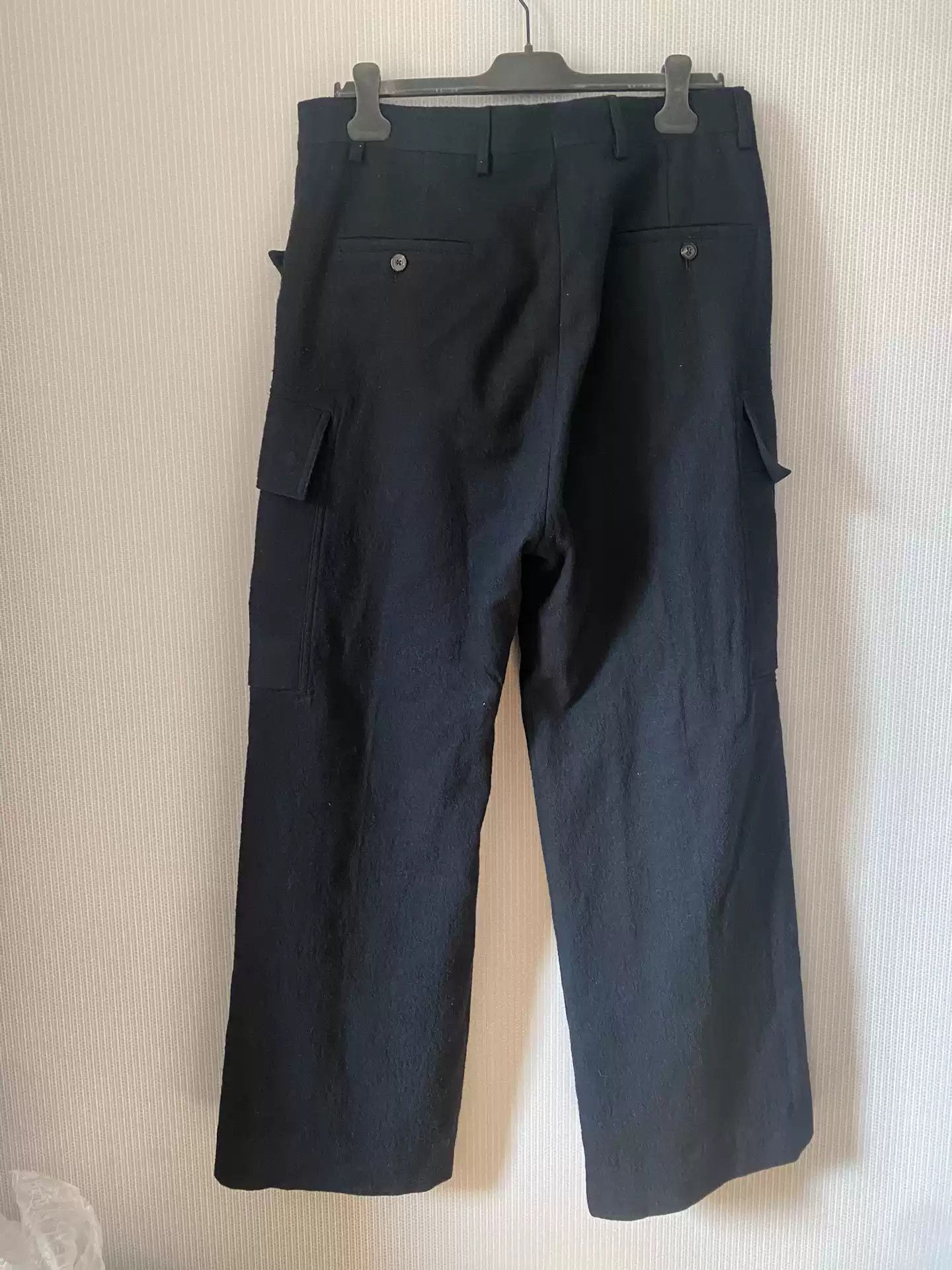 Rick Owens Rick Owens 21FW Gethsemane wide-leg trousers Size US 34 / EU 50 - 2 Thumbnail