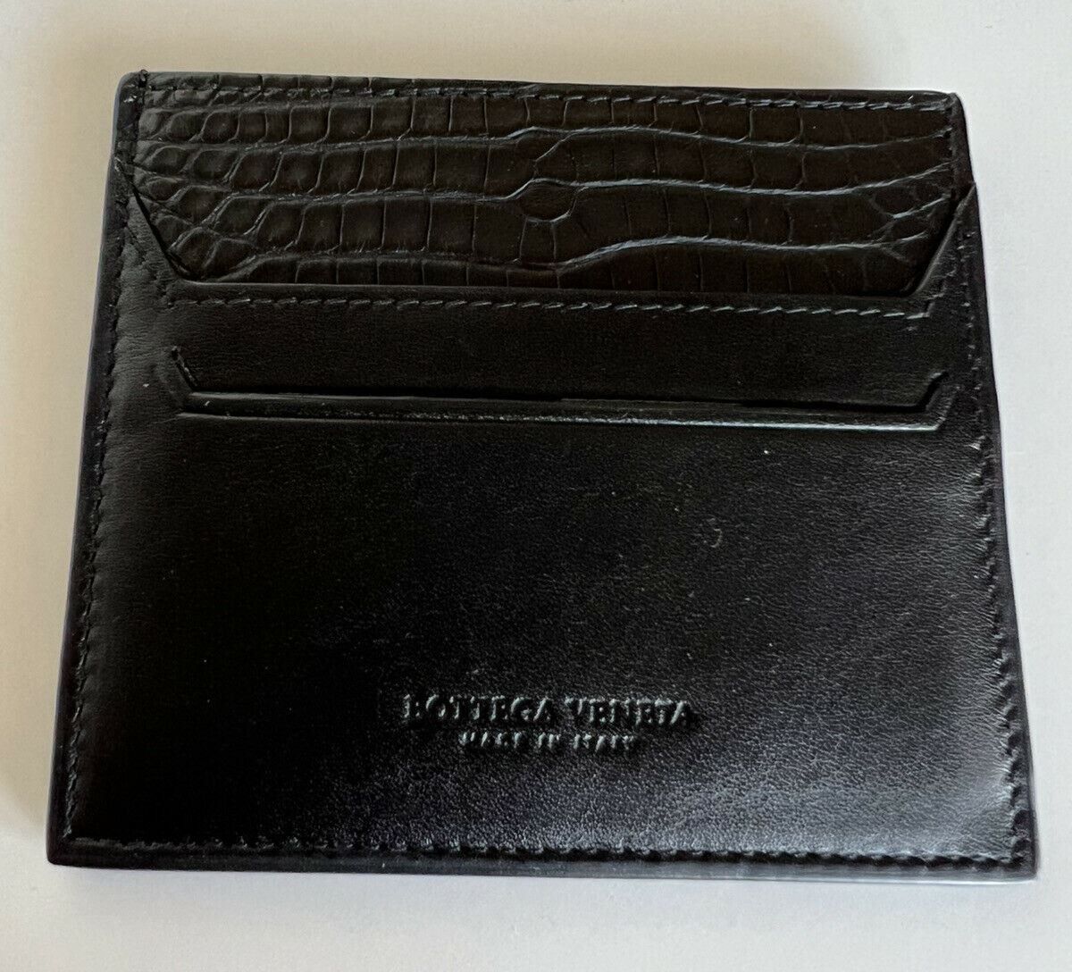 Bottega Veneta Card Holder in Black Size ONE SIZE - 2 Thumbnail