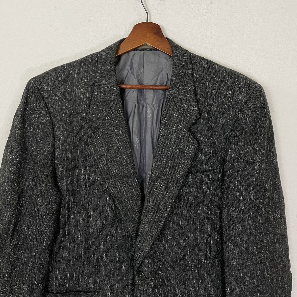 Vintage Vintage Yves Saint Laurent Blazer Coat Jacket Size US M / EU 48-50 / 2 - 5 Thumbnail