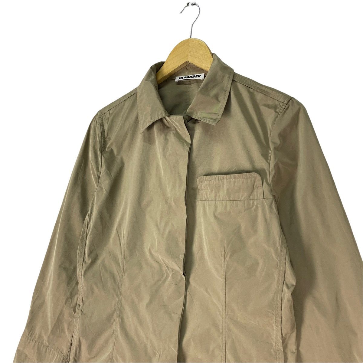 Jil Sander 🔥JIL SANDER Button Light Jacket Size S / US 4 / IT 40 - 6 Thumbnail