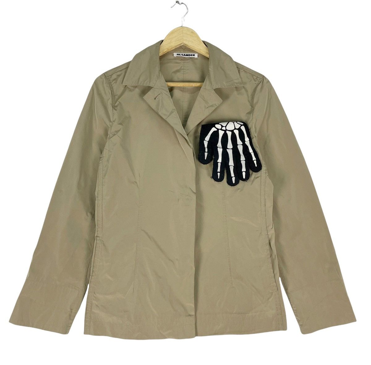 Jil Sander 🔥JIL SANDER Button Light Jacket Size S / US 4 / IT 40 - 1 Thumbnail
