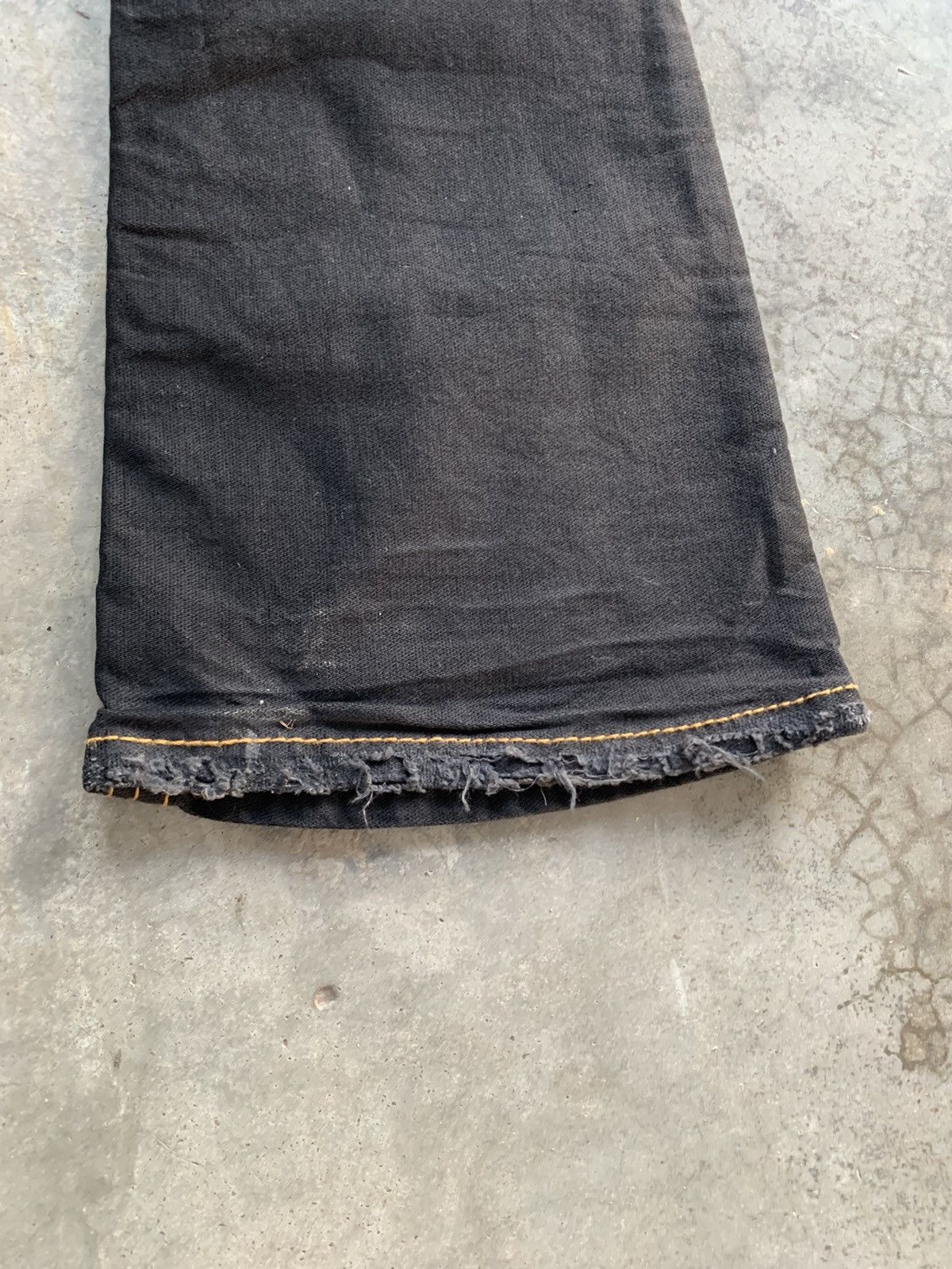 Japanese Brand Vintage Flared Wide Leg Jeans Denim Size US 26 / EU 42 - 6 Thumbnail