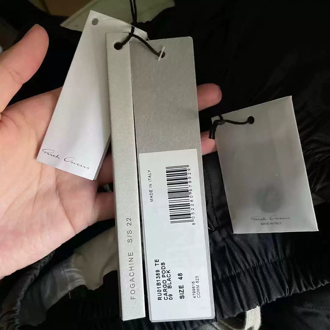 Rick Owens Rick owens mainline 22ss 5-point pants Size US 32 / EU 48 - 5 Thumbnail