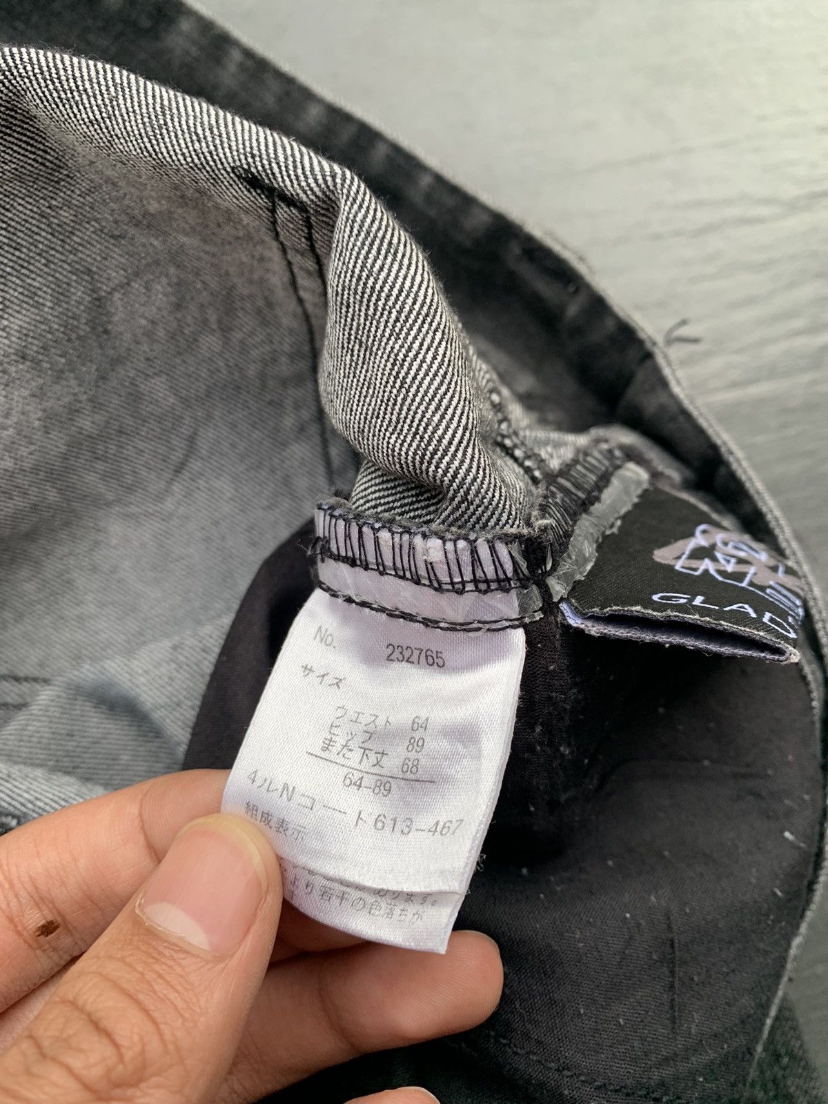 If Six Was Nine Glad News Punkster Distressed Denim Size US 31 - 6 Thumbnail