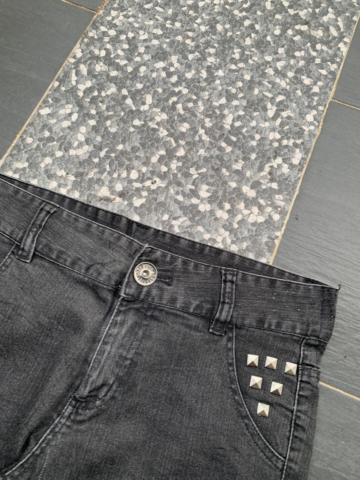 If Six Was Nine Glad News Punkster Distressed Denim Size US 31 - 3 Thumbnail