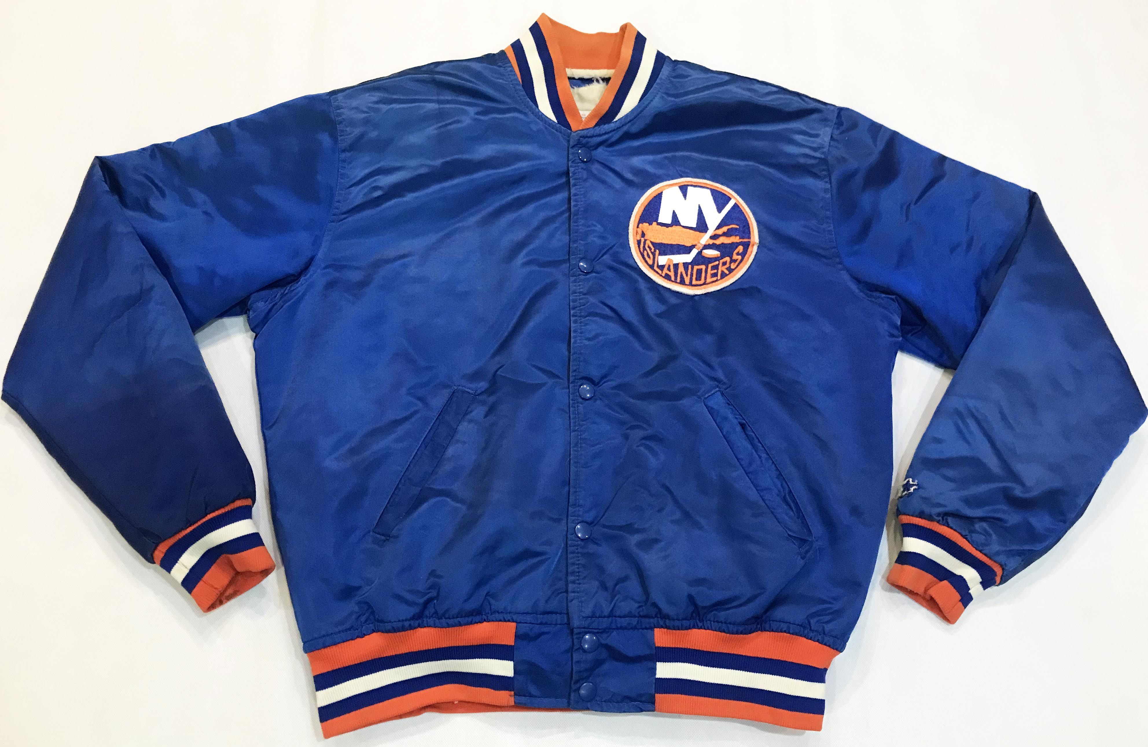 Vintage Starter NHL New York Islanders Bomber Satin Jacket