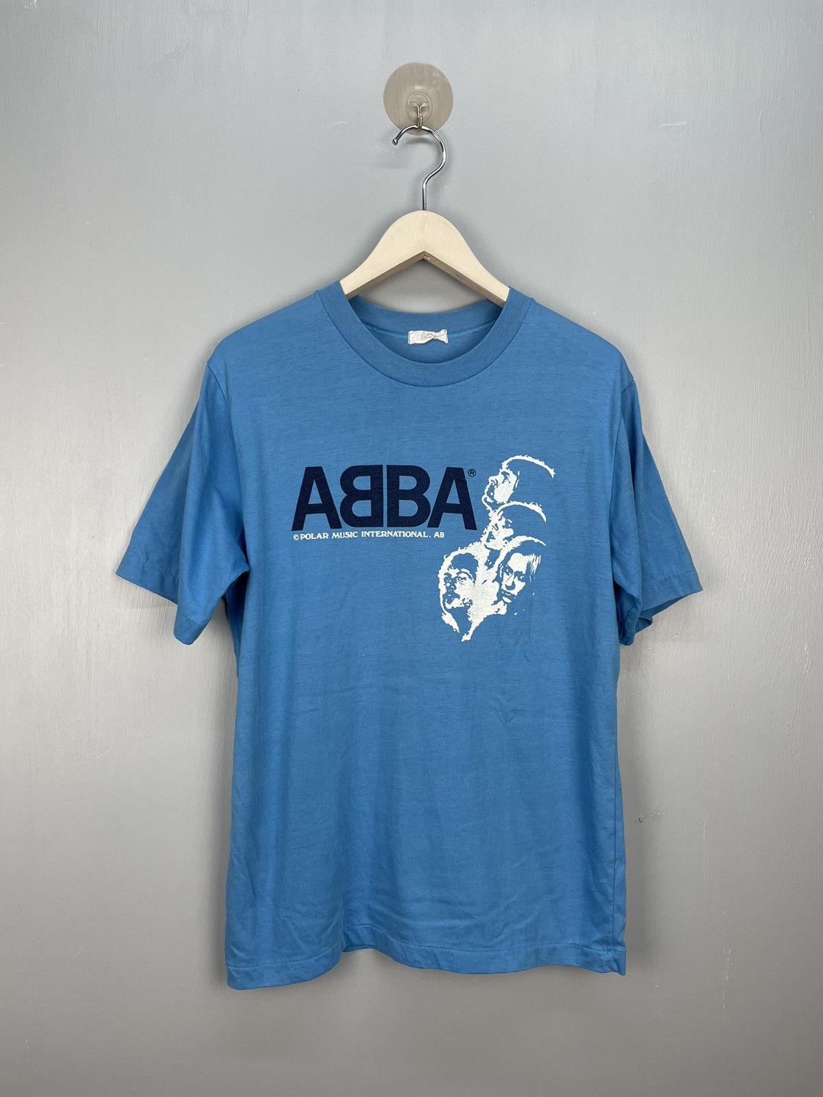 Band Tees × Vintage Vintage 90s ABBA band t shirt | Grailed