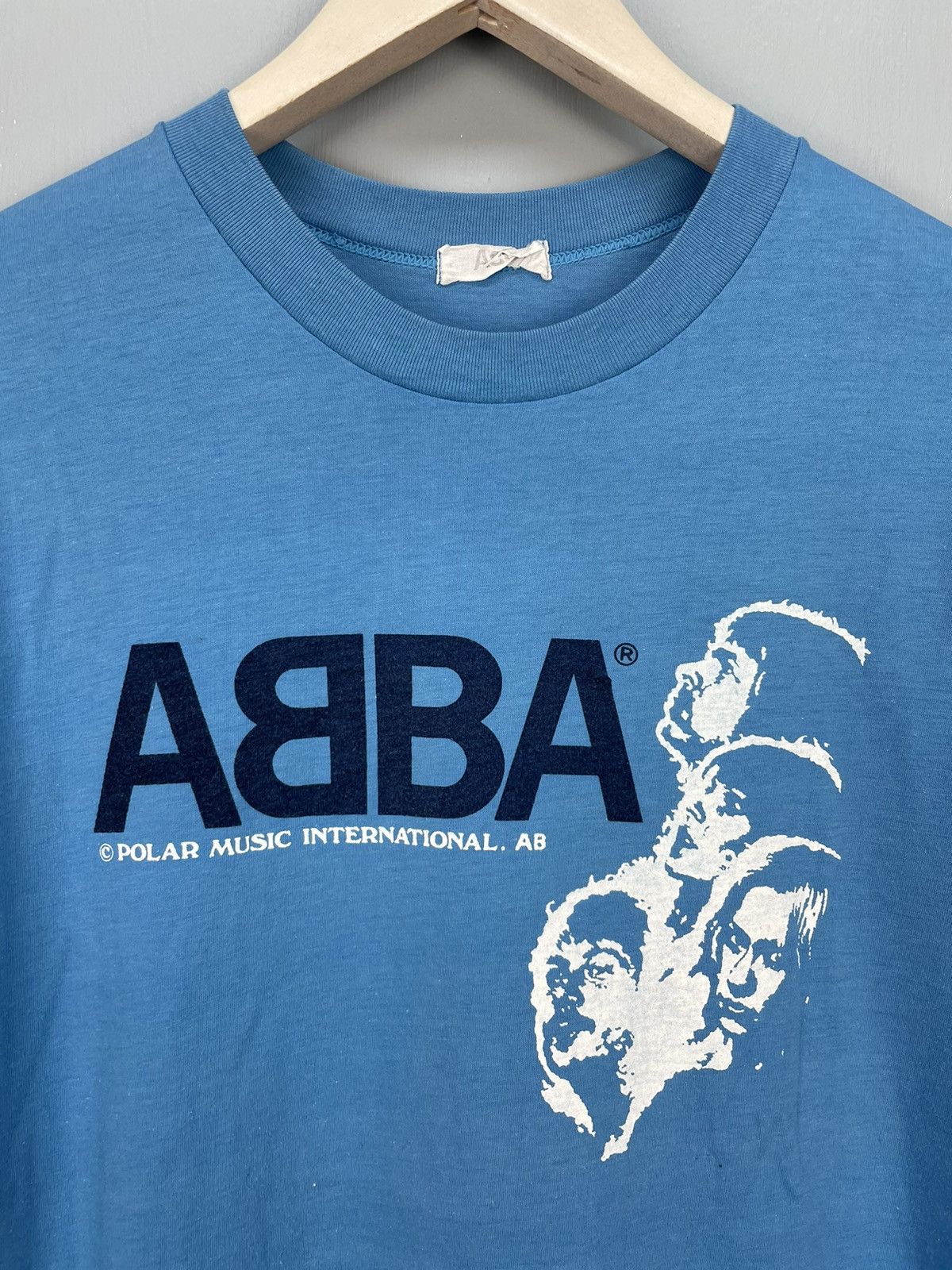 Band Tees Vintage 90s ABBA band t shirt Size US L / EU 52-54 / 3 - 3 Thumbnail