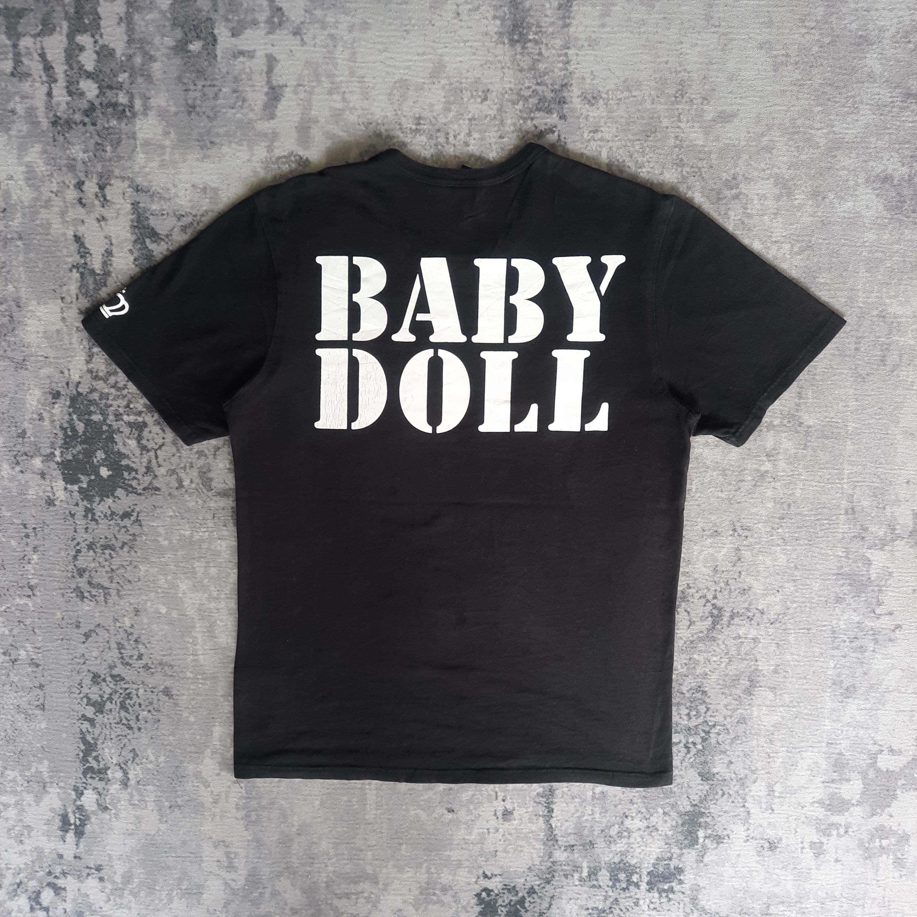 Japanese Brand 🔥Disney mickey mouse x baby doll overprint cartoon tshirt Size M / US 6-8 / IT 42-44 - 2 Thumbnail