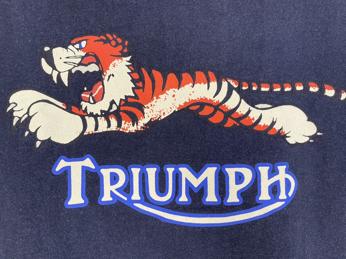 Vintage Vintage Y2K Triumph motorcycle Tiger t shirt Size US M / EU 48-50 / 2 - 4 Thumbnail