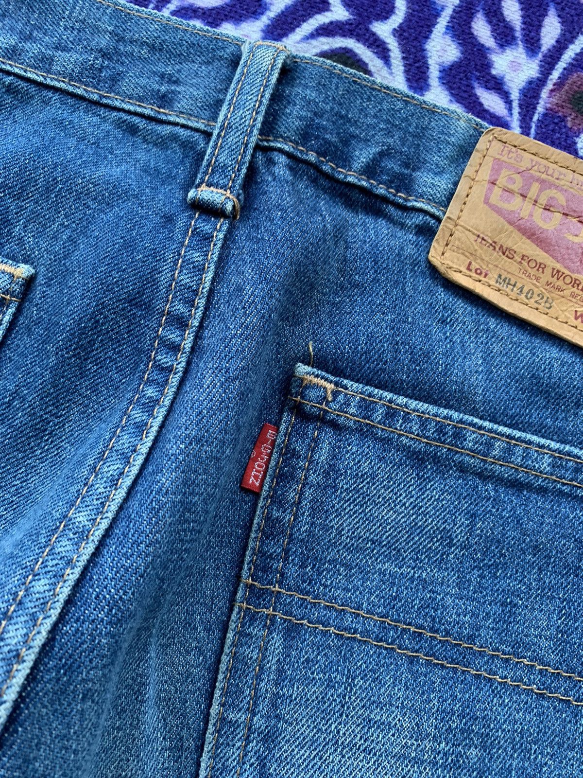 Big John × Vintage Big John Faded Wash Denim Size US 29 - 15 Thumbnail