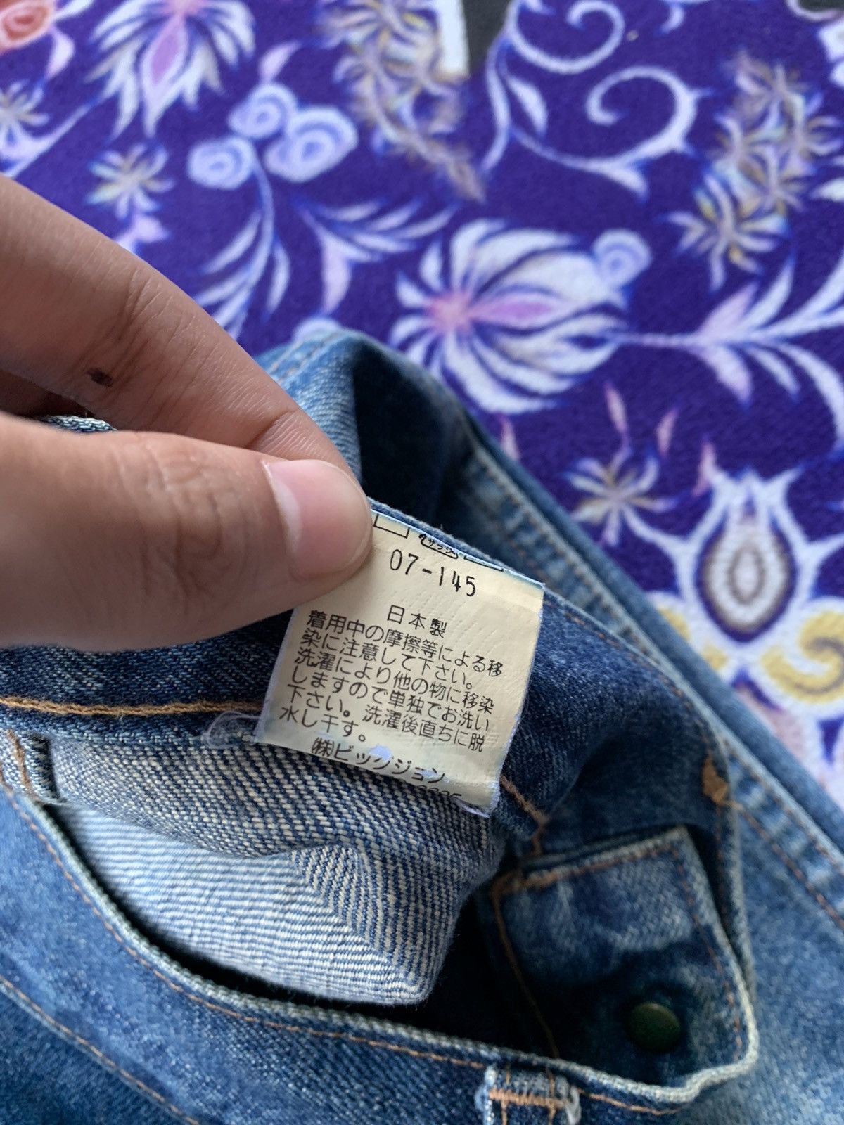 Big John × Vintage Big John Faded Wash Denim Size US 29 - 10 Thumbnail