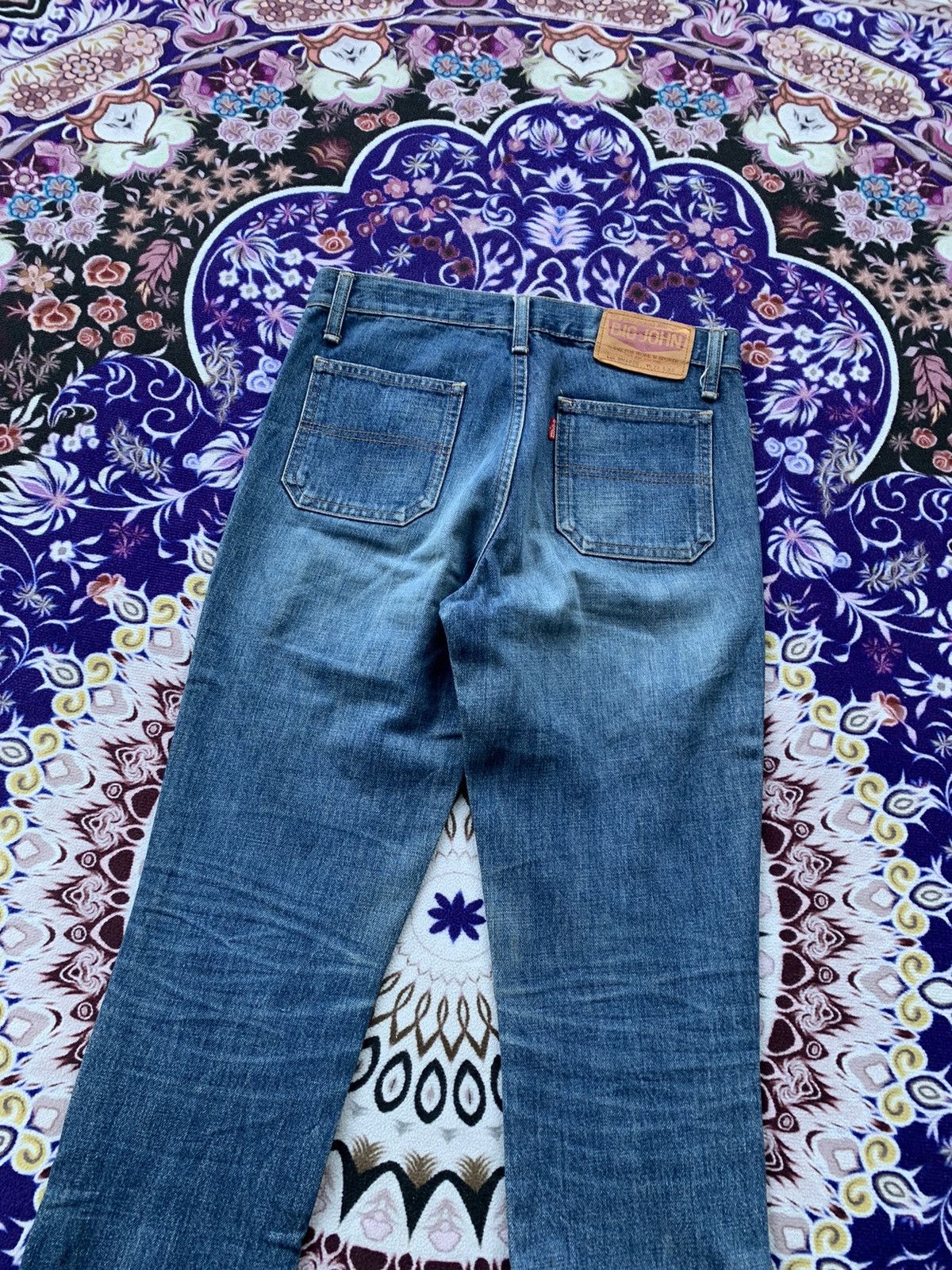 Big John × Vintage Big John Faded Wash Denim Size US 29 - 14 Thumbnail