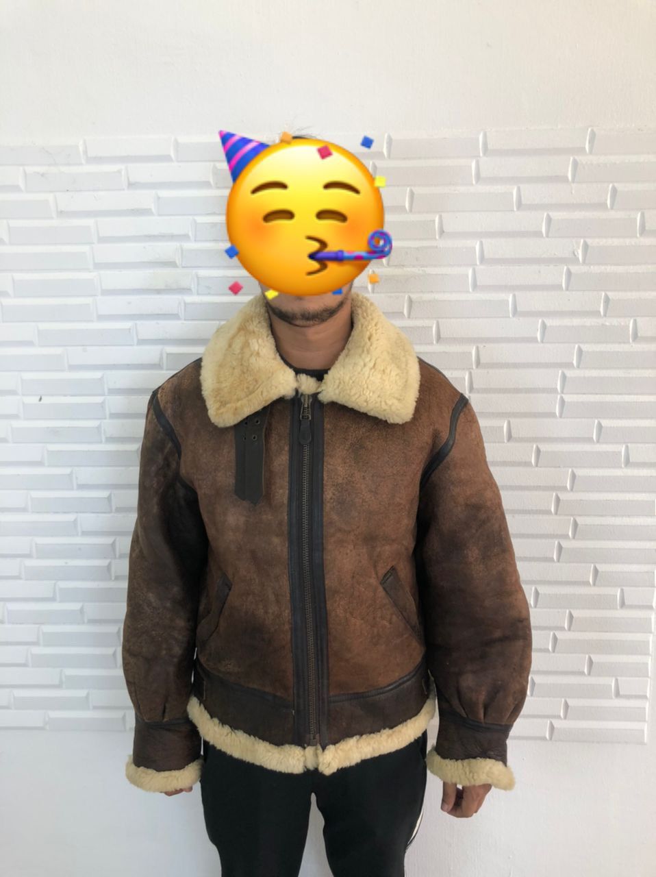 Genuine Leather 🛫🔥NEED GONE🔥🛫TYPE B3 U.S.A.A.F LAMB SKIN LEATHER JACKET Size US L / EU 52-54 / 3 - 13 Thumbnail