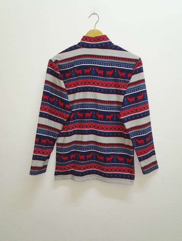 Japanese Brand Rare IGNIO Fleece Sweater Nice Design (c27) Size US S / EU 44-46 / 1 - 2 Thumbnail