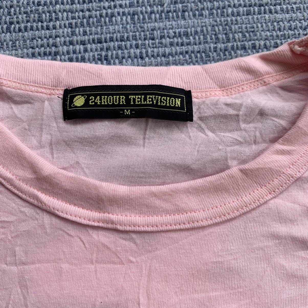 Japanese Brand × Vintage Vintage 24hours television merch tee by yoshitomo nara Size US M / EU 48-50 / 2 - 3 Thumbnail
